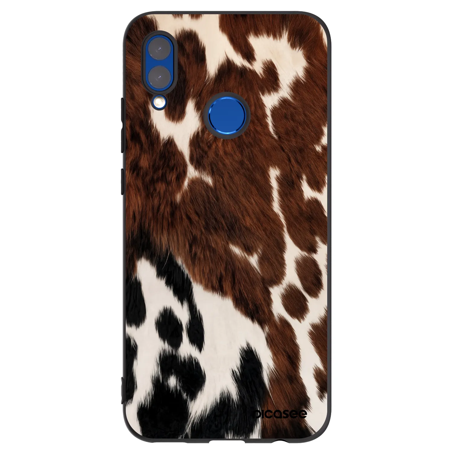 Picasee Huawei P Smart 2019 Hülle - Schwarzes Silikon - Rust