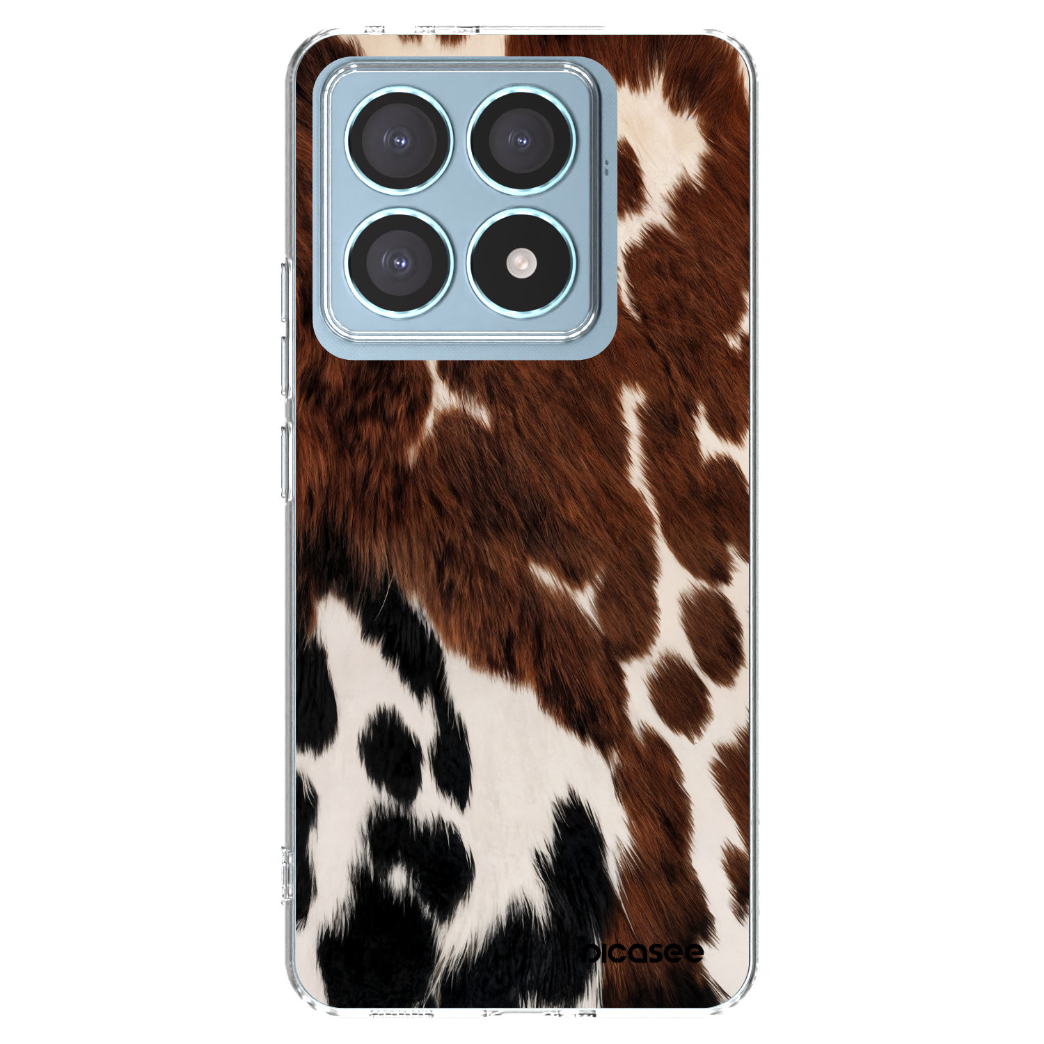 Picasee Xiaomi 14T Pro Hülle - Transparentes Silikon - Rust