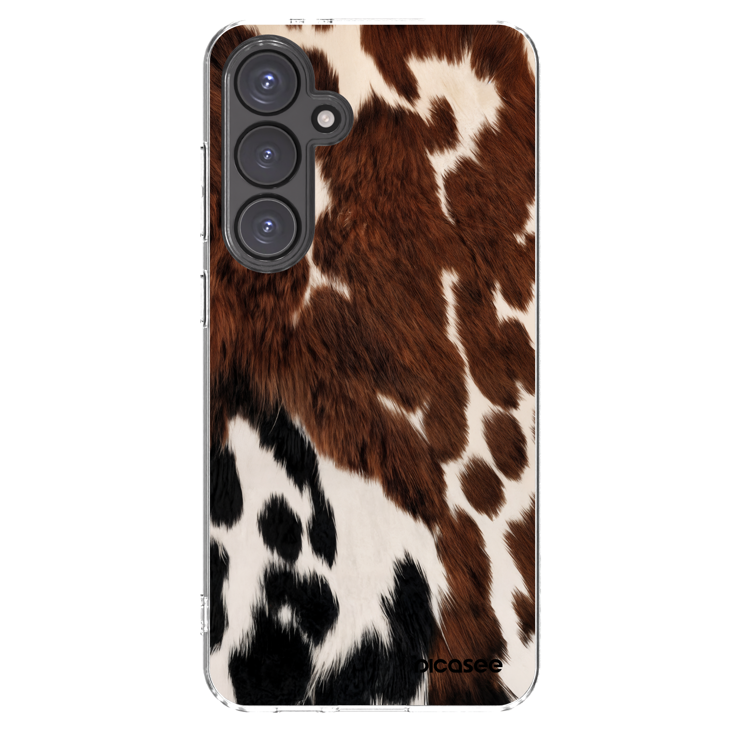 Picasee Samsung Galaxy S24 FE S721B Hülle - Transparentes Silikon - Rust
