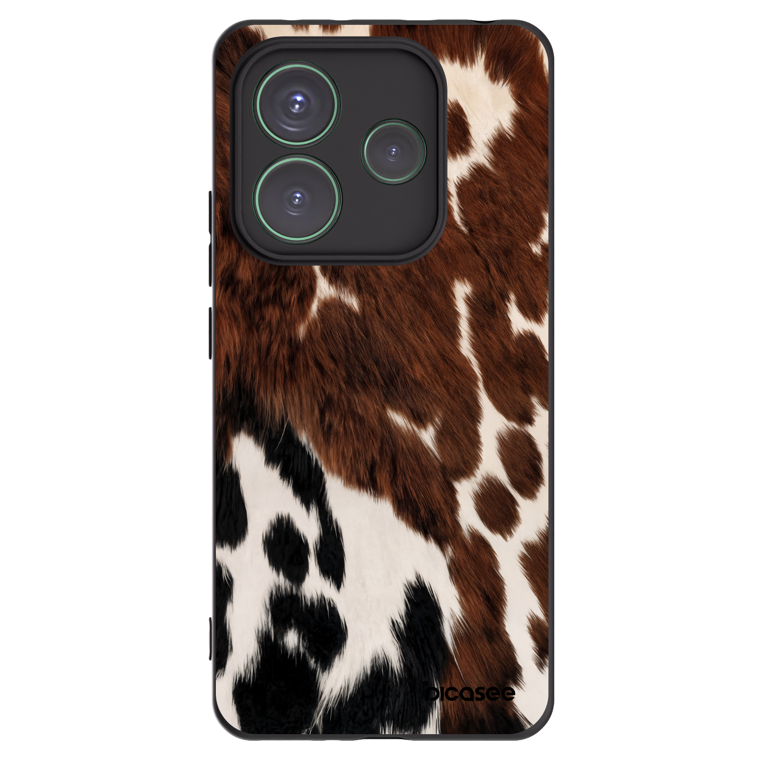 Picasee Xiaomi Redmi Note 14 5G Hülle - Schwarzes Silikon - Rust