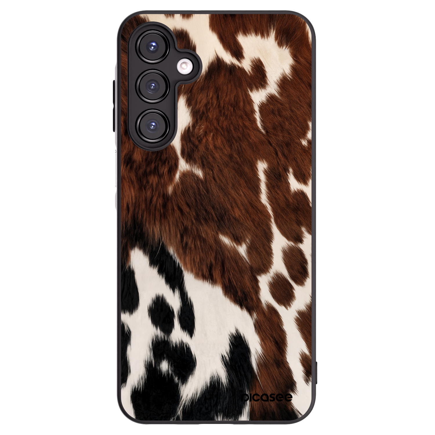 Picasee Samsung Galaxy A16 5G Hülle - Schwarzes Silikon - Rust