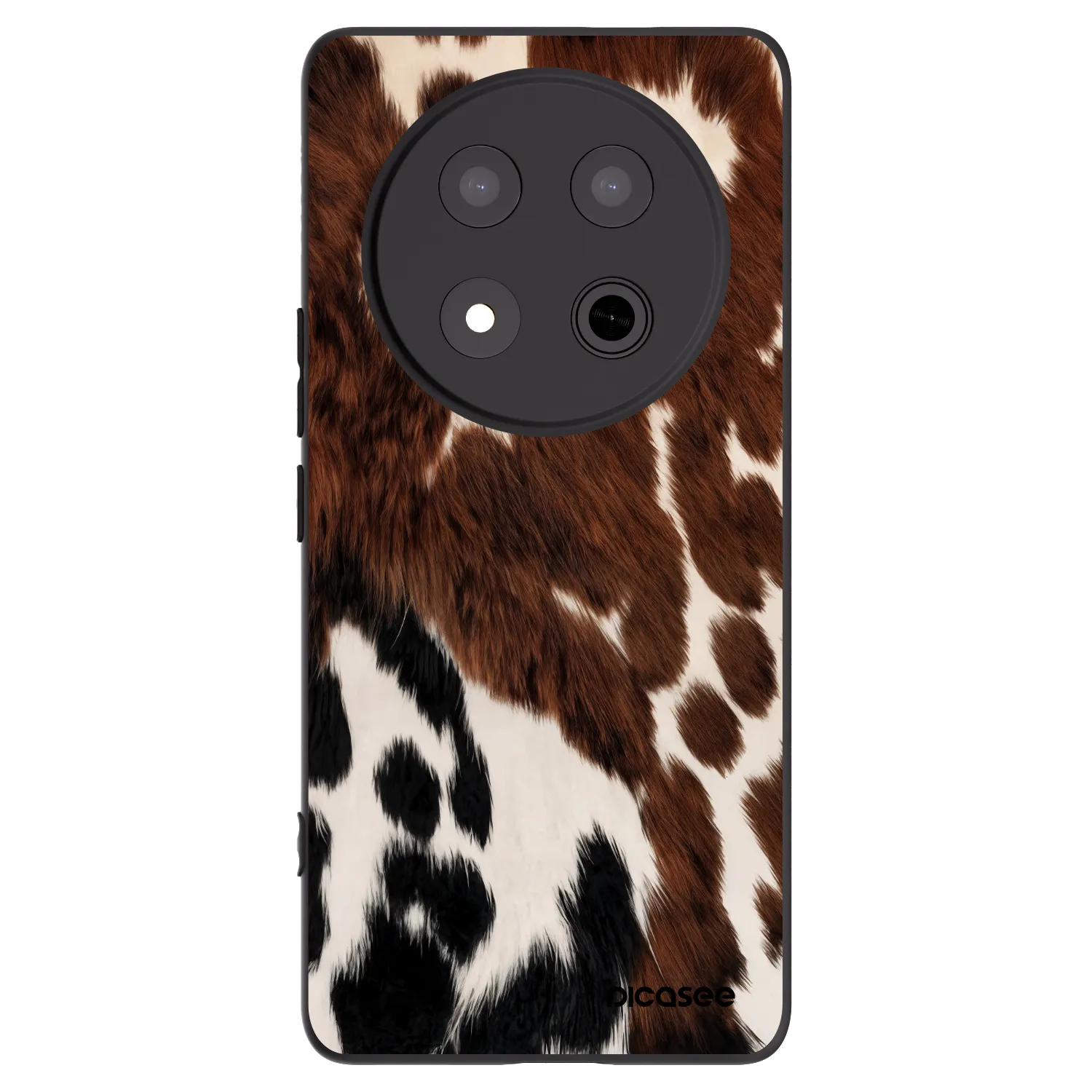 Picasee Honor Magic7 Lite 5G Hülle - Schwarzes Silikon - Rust