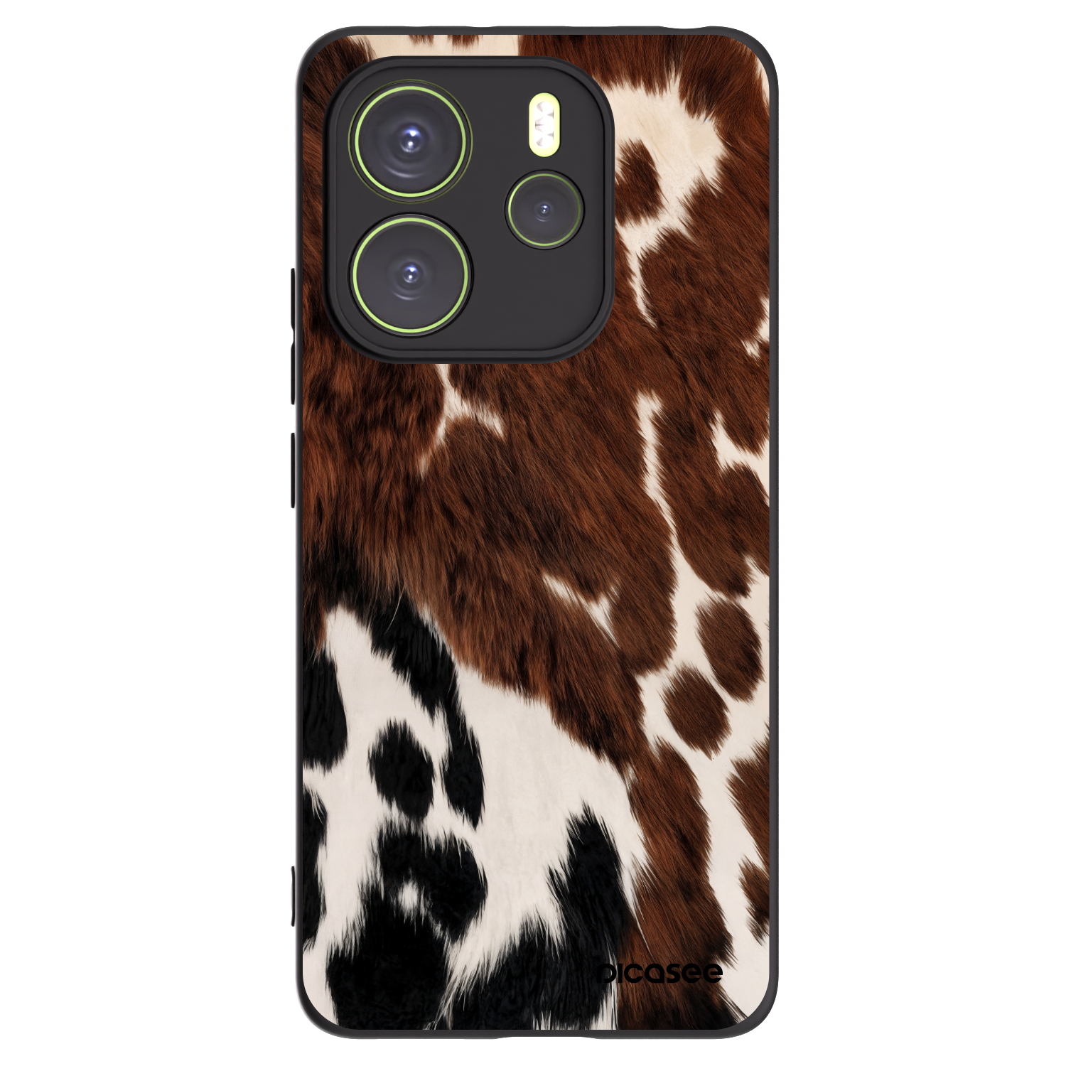 Picasee Xiaomi Redmi Note 14 4G Hülle - Schwarzes Silikon - Rust