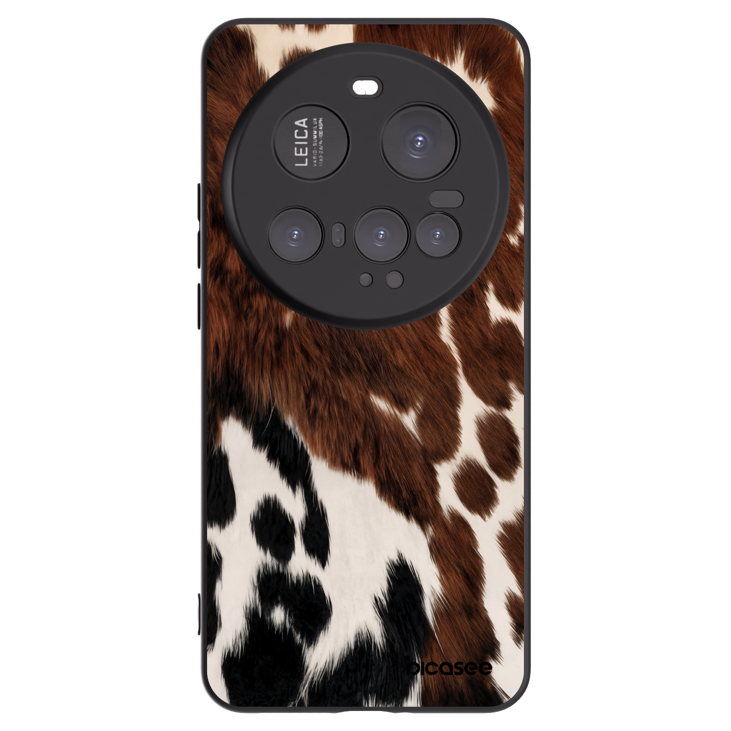 Picasee Xiaomi 15 Ultra Hülle - Schwarzes Silikon - Rust
