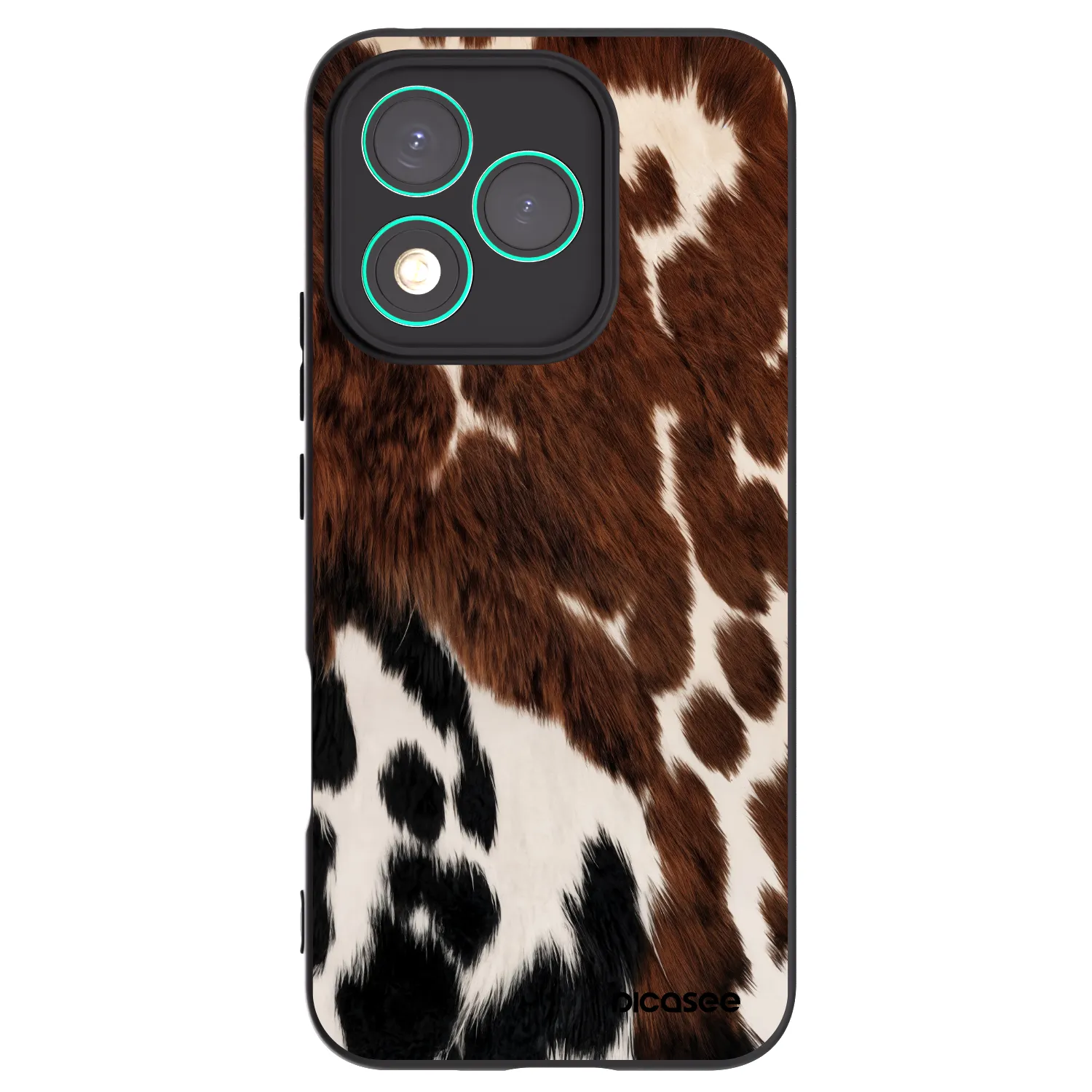 Picasee Honor 400 Lite 5G Hülle - Schwarzes Silikon - Rust