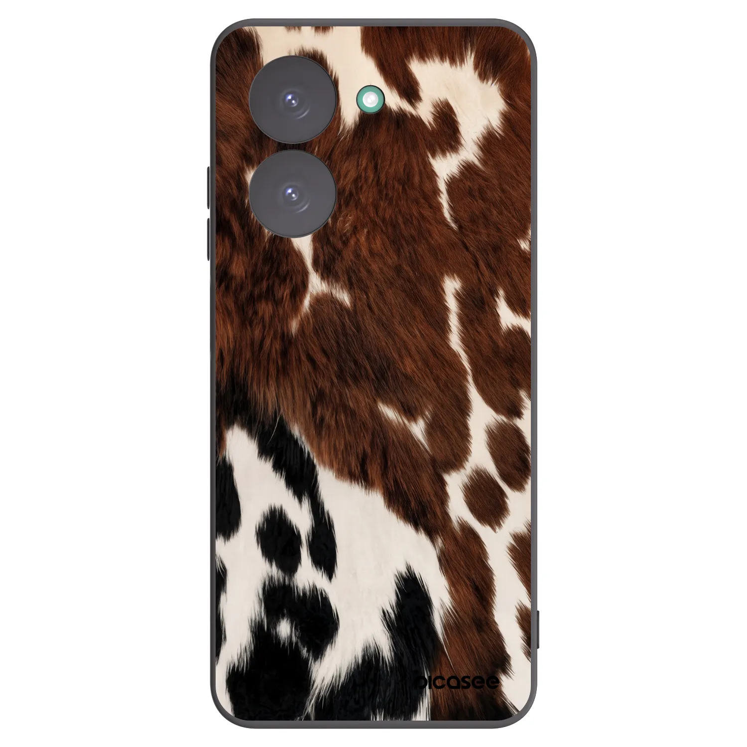 Picasee Xiaomi Redmi A5 Hülle - Schwarzes Silikon - Rust