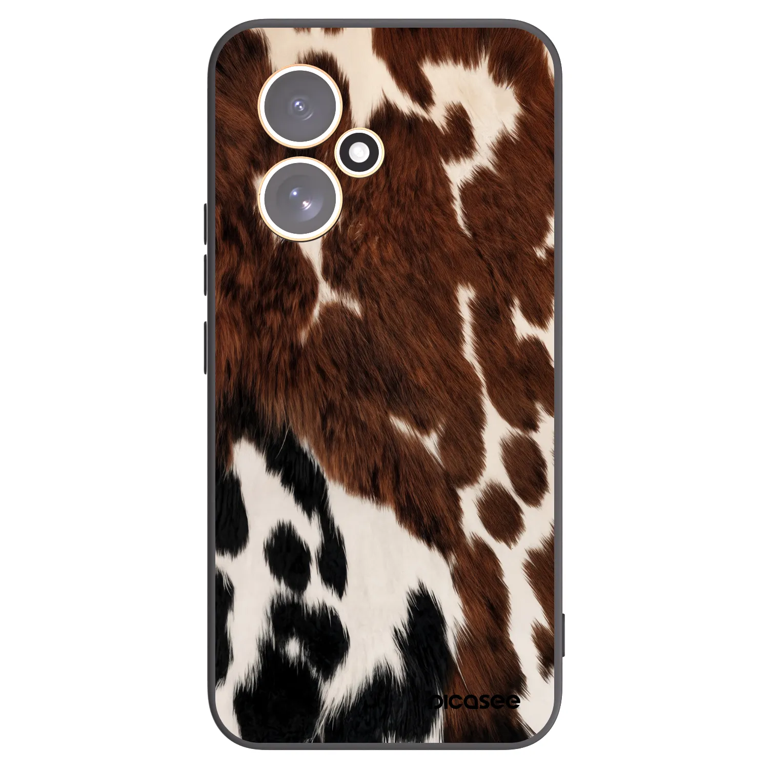 Picasee Honor 400 5G Hülle - Schwarzes Silikon - Rust