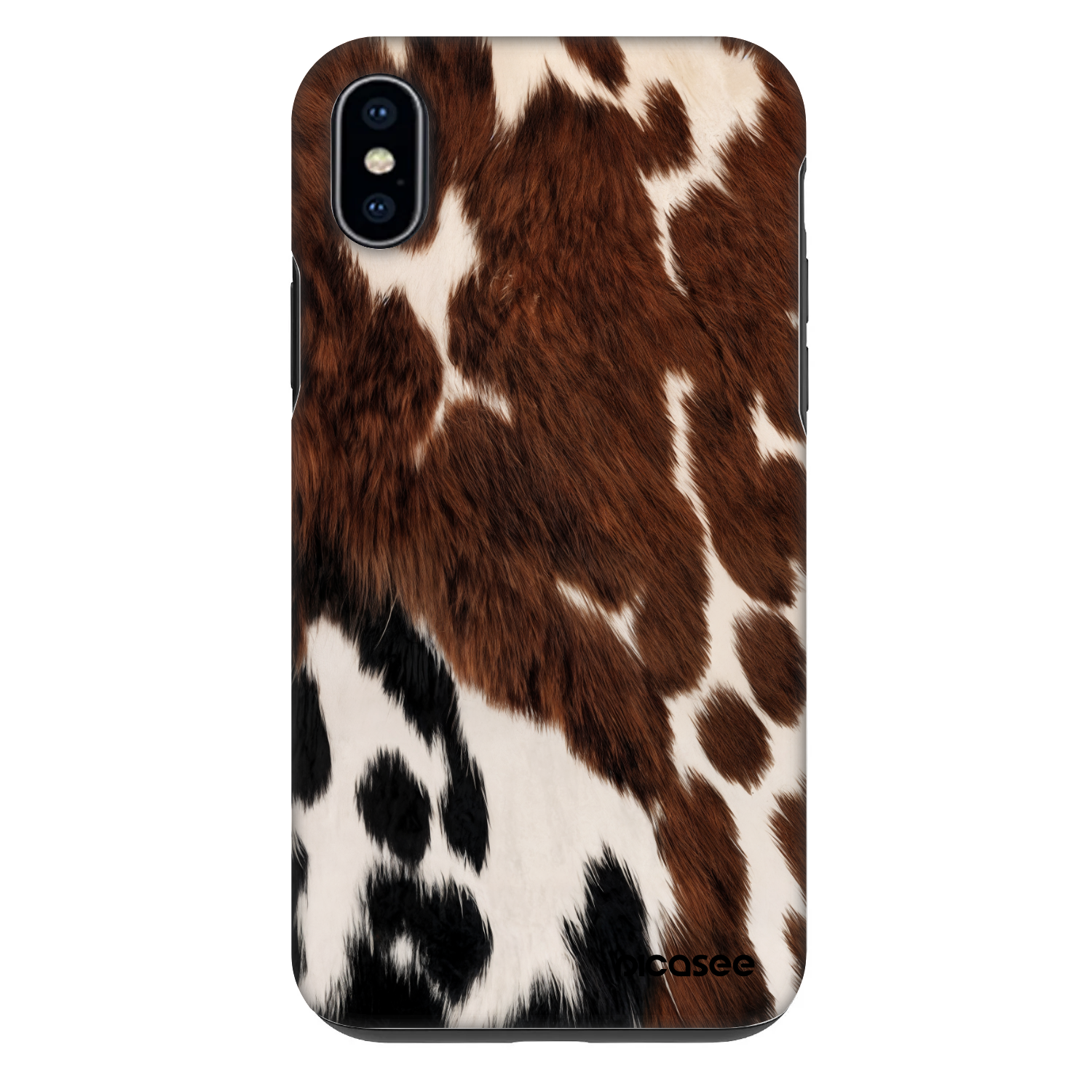 Picasee Fashion Case für Apple iPhone XS Max - Rust