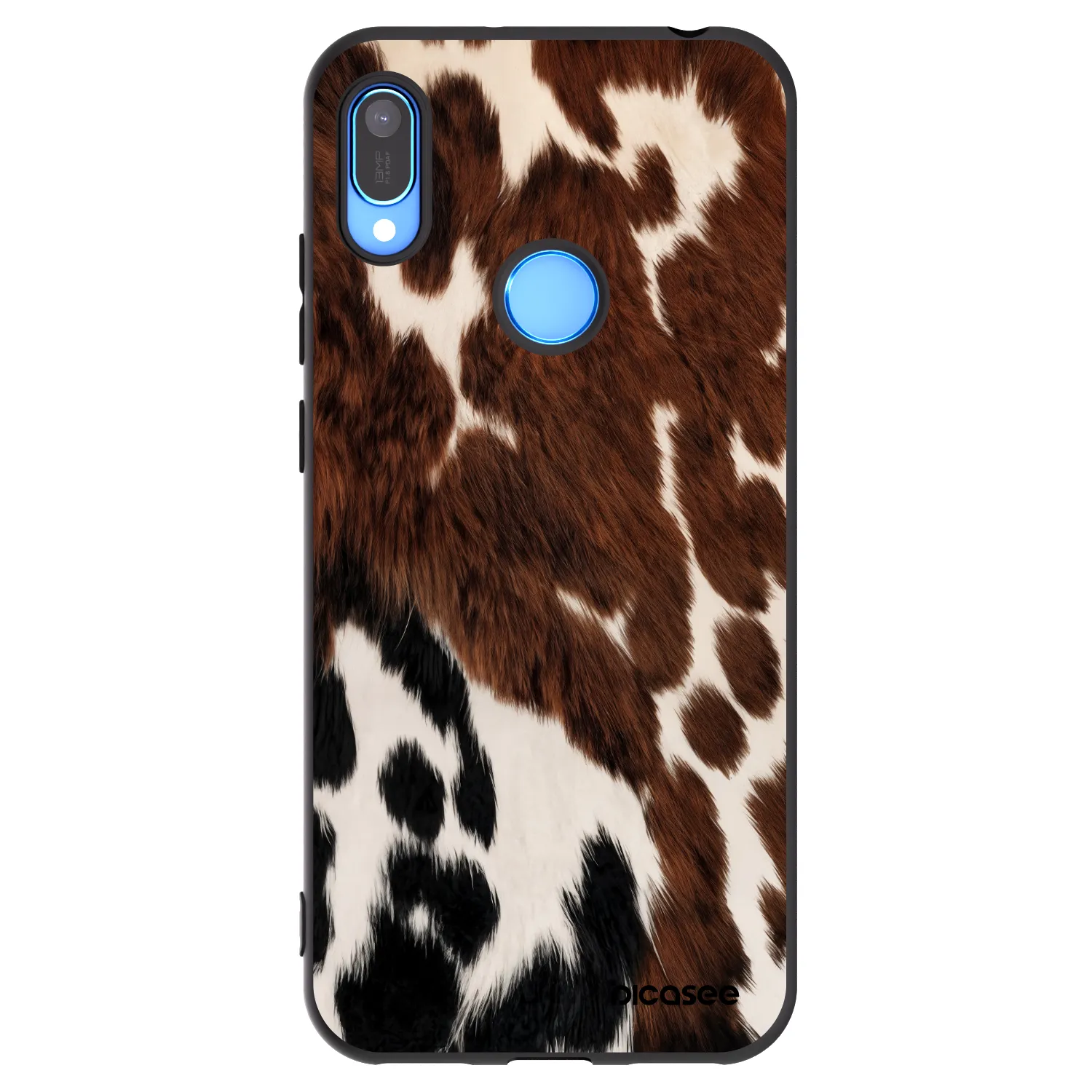 Picasee Huawei Y6 2019 Hülle - Schwarzes Silikon - Rust