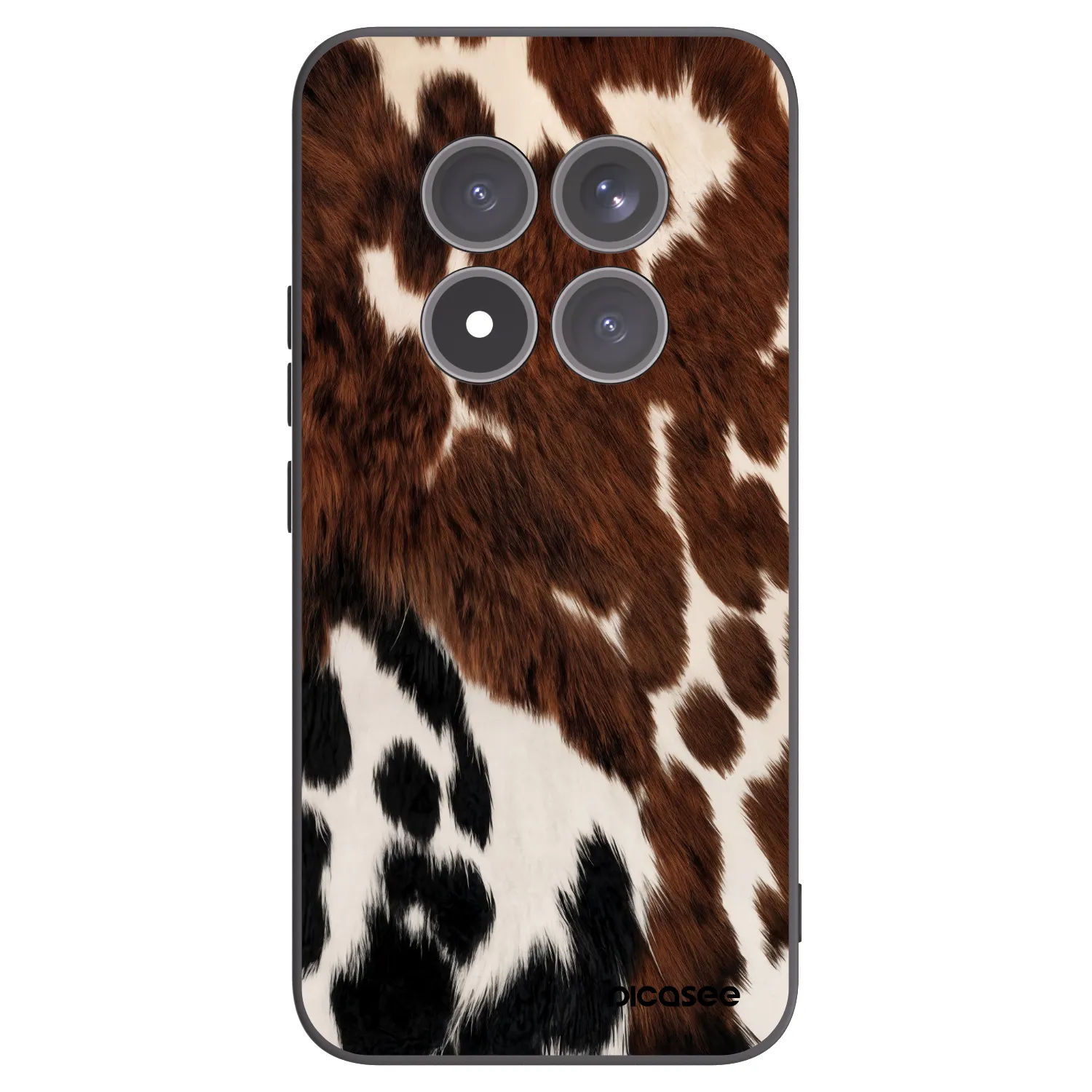 Picasee Xiaomi Redmi Note 15 Pro+ Hülle - Schwarzes Silikon - Rust