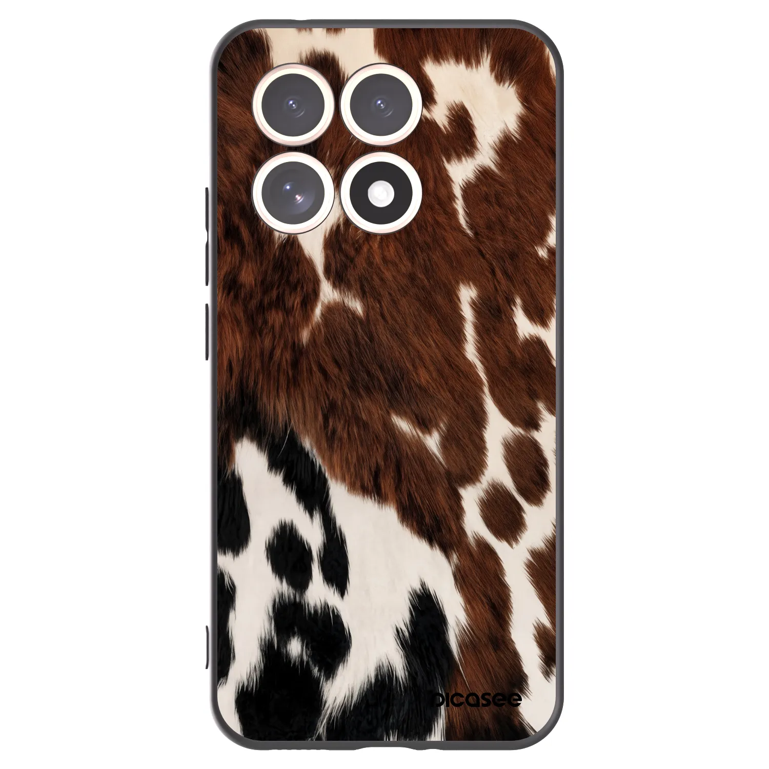 Picasee Xiaomi 15T Hülle - Schwarzes Silikon - Rust