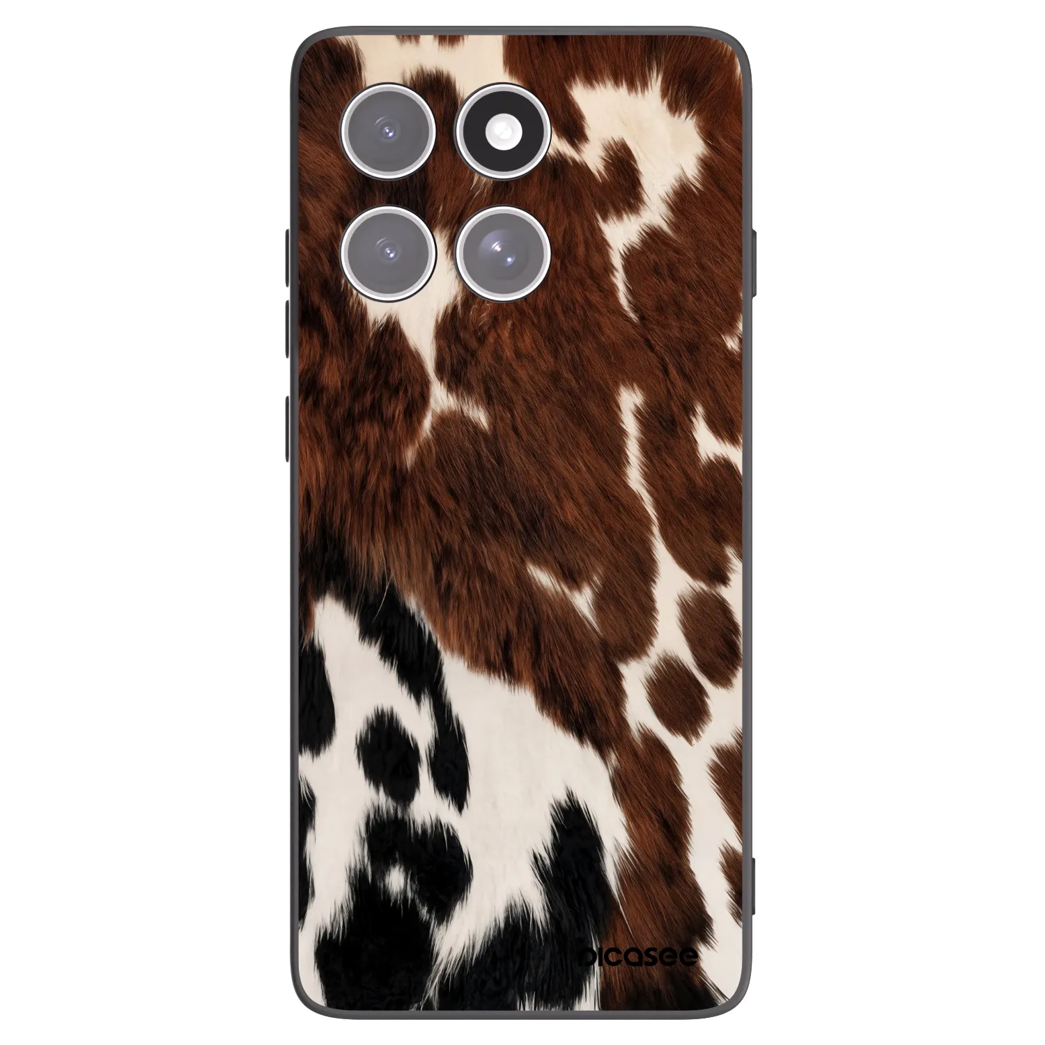 Picasee Motorola Edge 60 Fusion Hülle - Schwarzes Silikon - Rust