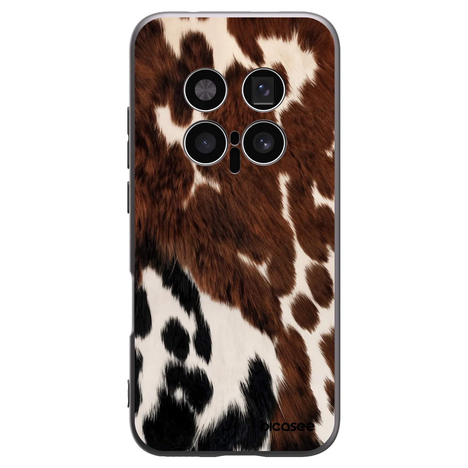 Picasee Honor Magic8 Pro 5G Hülle - Schwarzes Silikon - Rust