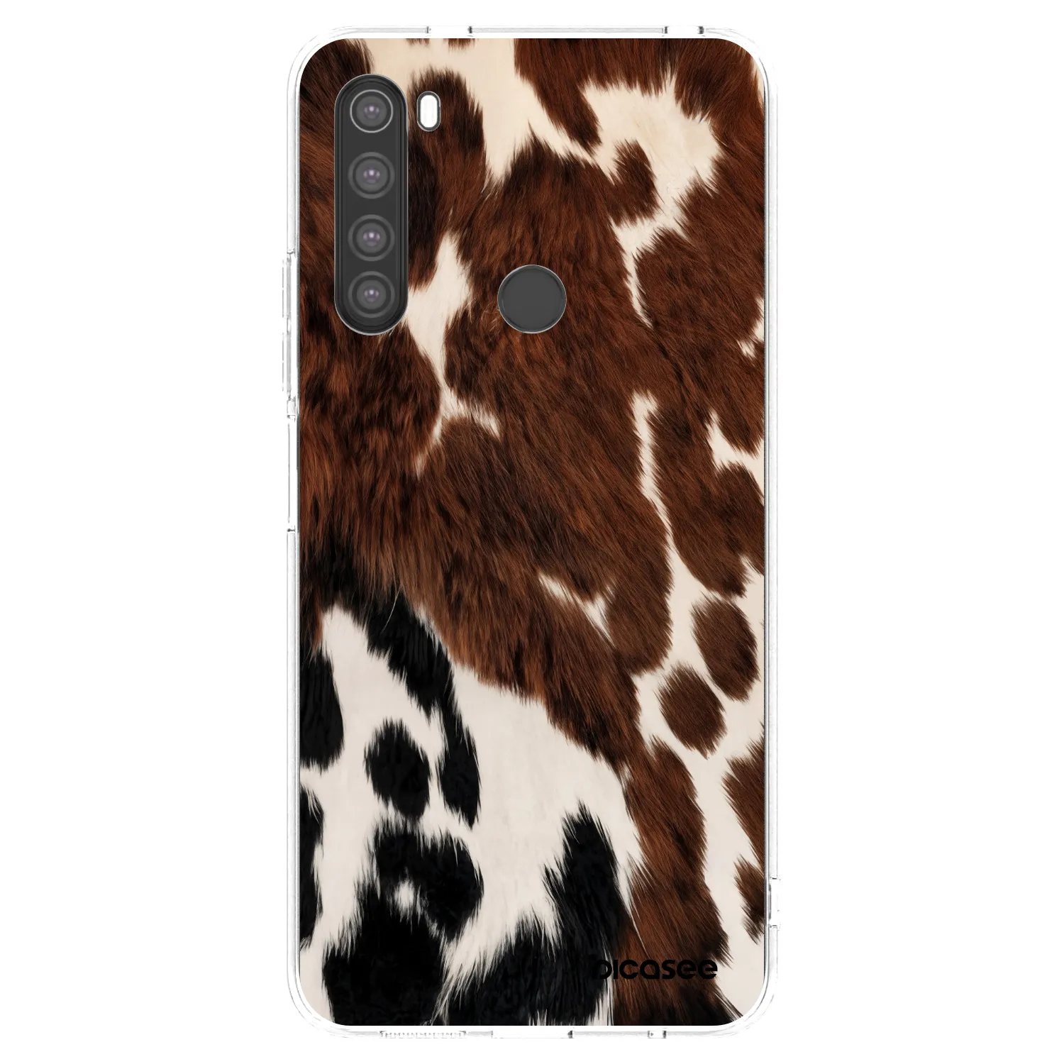 Picasee Xiaomi Redmi Note 8 Hülle - Transparentes Silikon - Rust