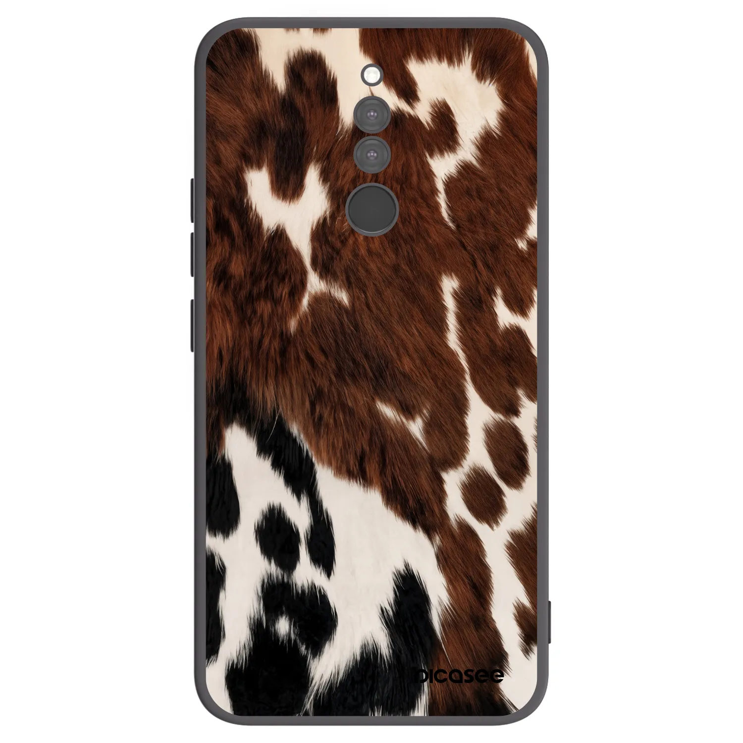 Picasee Xiaomi Redmi 8 Hülle - Schwarzes Silikon - Rust