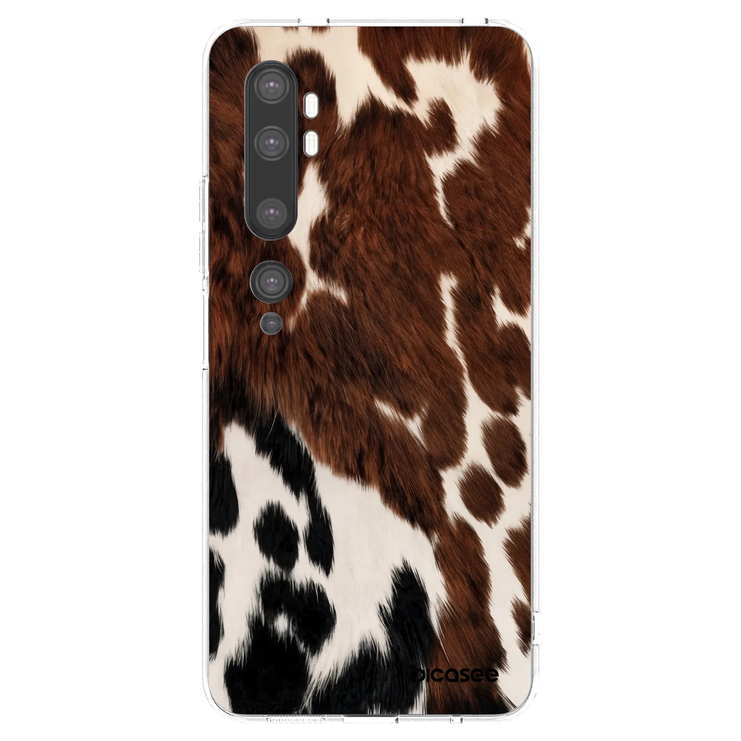 Picasee Xiaomi Mi Note 10 (Pro) Hülle - Transparentes Silikon - Rust