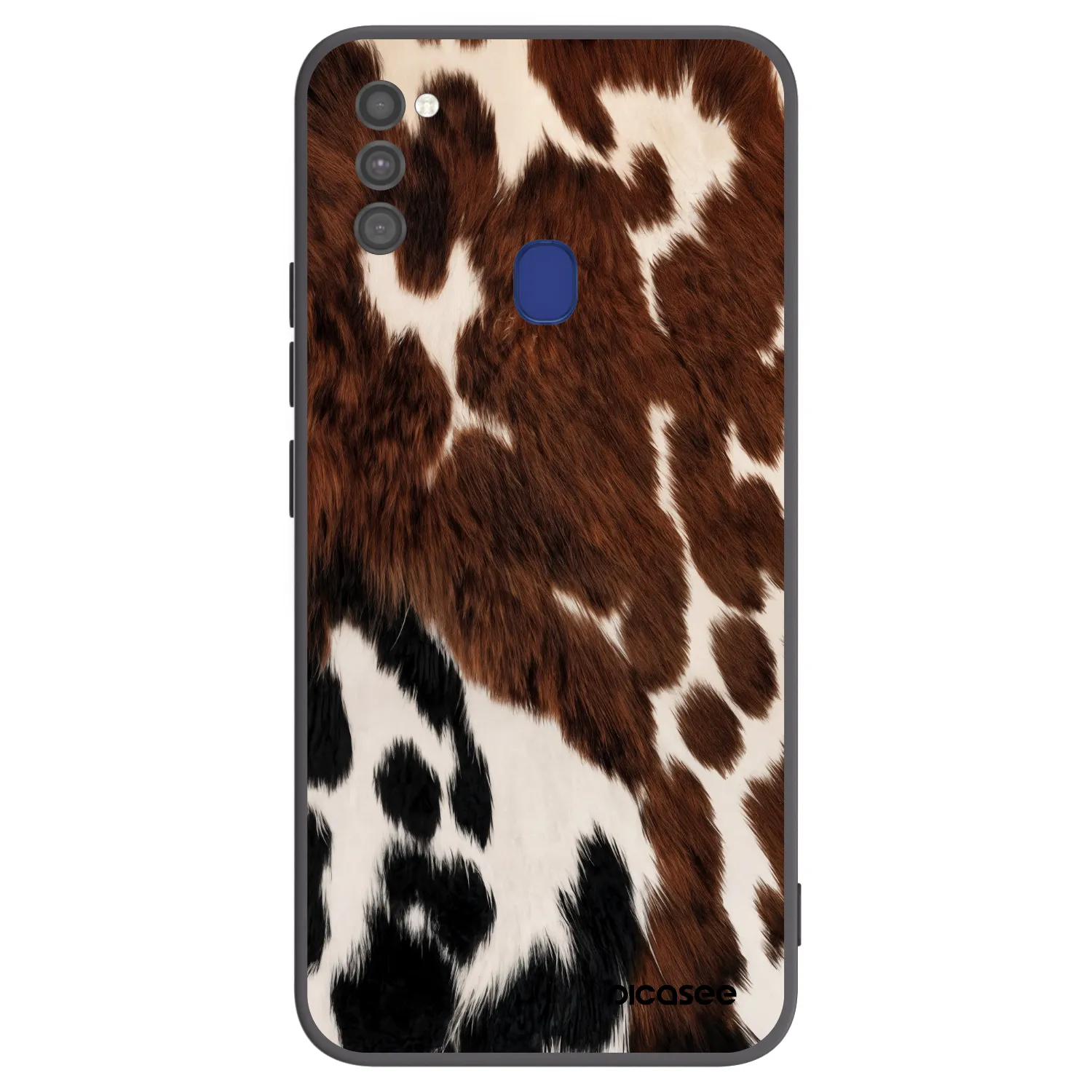 Picasee Samsung Galaxy M21 M215F Hülle - Schwarzes Silikon - Rust