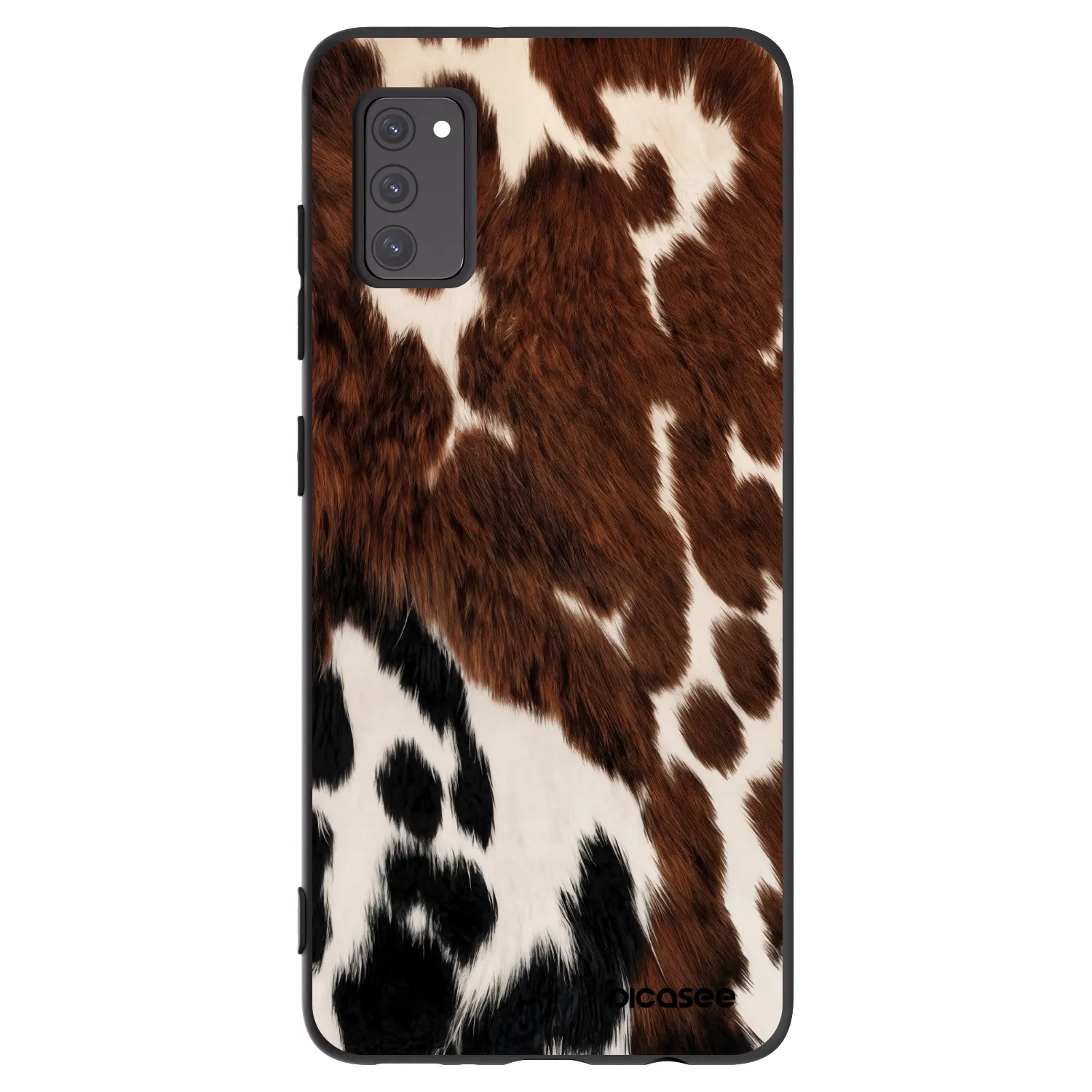 Picasee Samsung Galaxy A41 A415F Hülle - Schwarzes Silikon - Rust