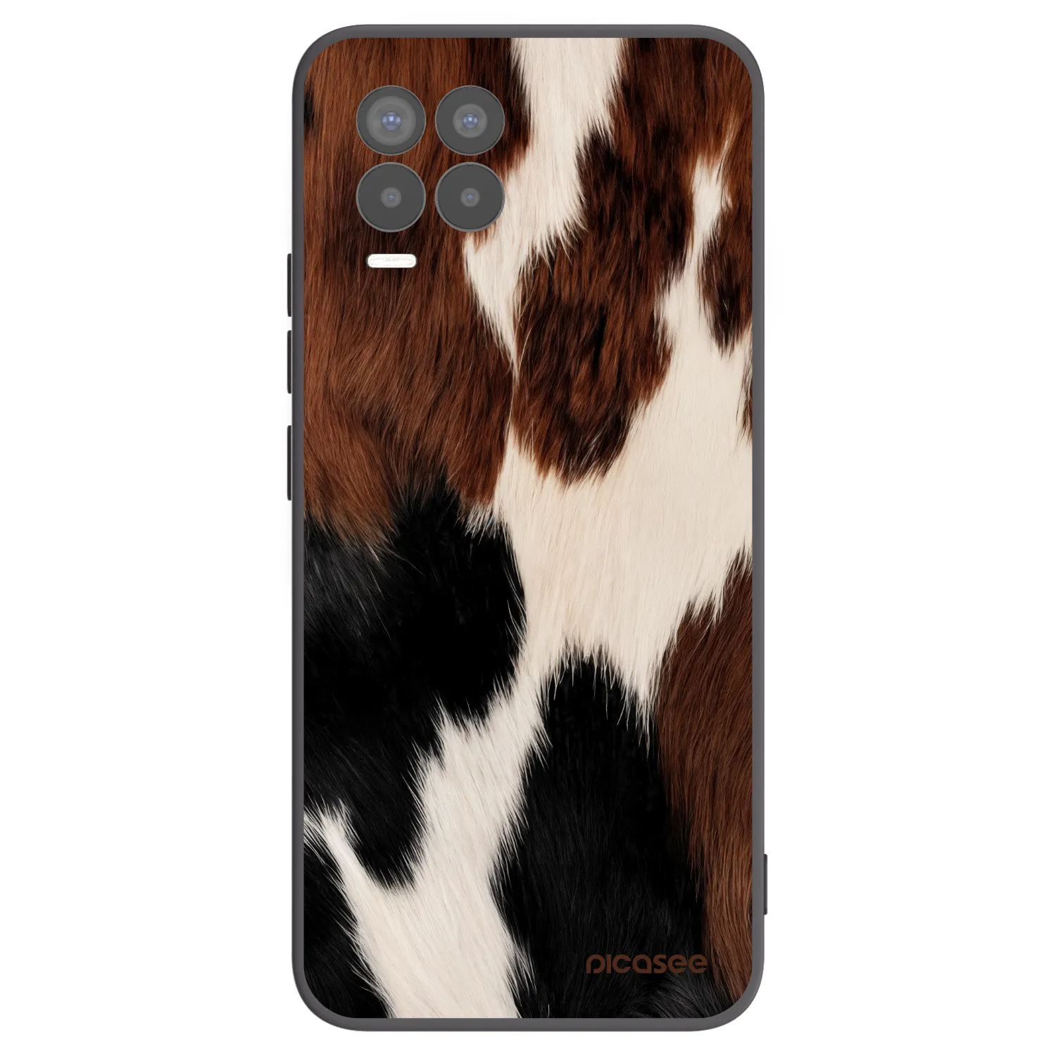 Picasee Realme 8 4G Hülle - Schwarzes Silikon - Rodeo
