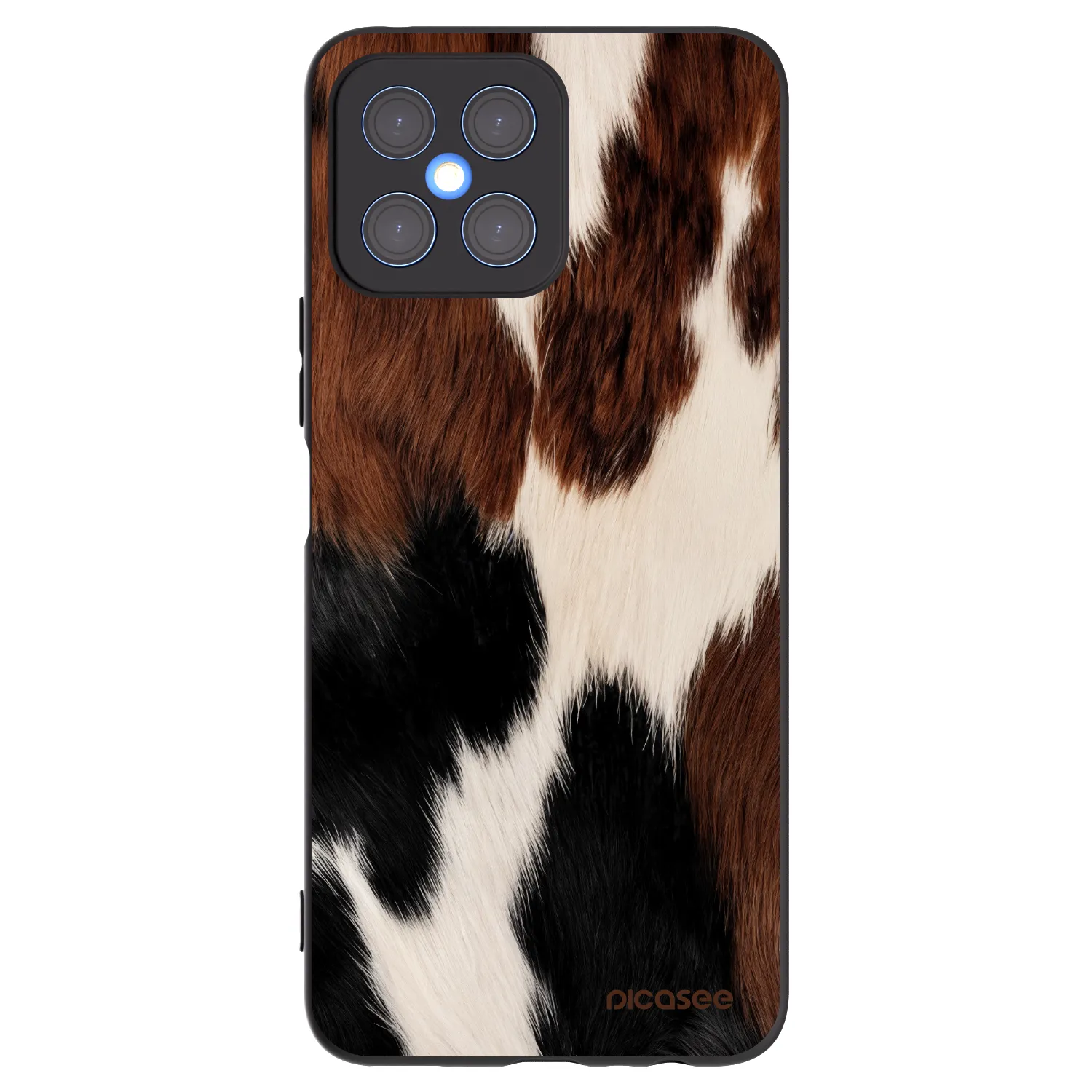 Picasee Honor X8 4G Hülle - Schwarzes Silikon - Rodeo