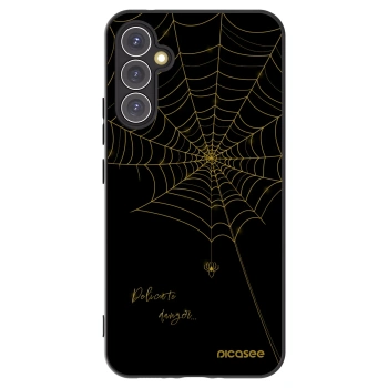 Picasee Samsung Galaxy A34 5G A346B Hülle - Schwarzes Silikon - Delicate danger