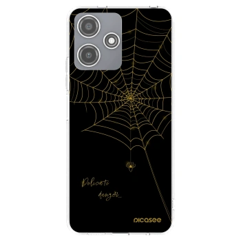 Picasee Xiaomi Redmi 12 5G Hülle - Transparentes Silikon - Delicate danger