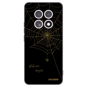 Picasee Xiaomi Redmi Note 15 4G Hülle - Schwarzes Silikon - Delicate danger