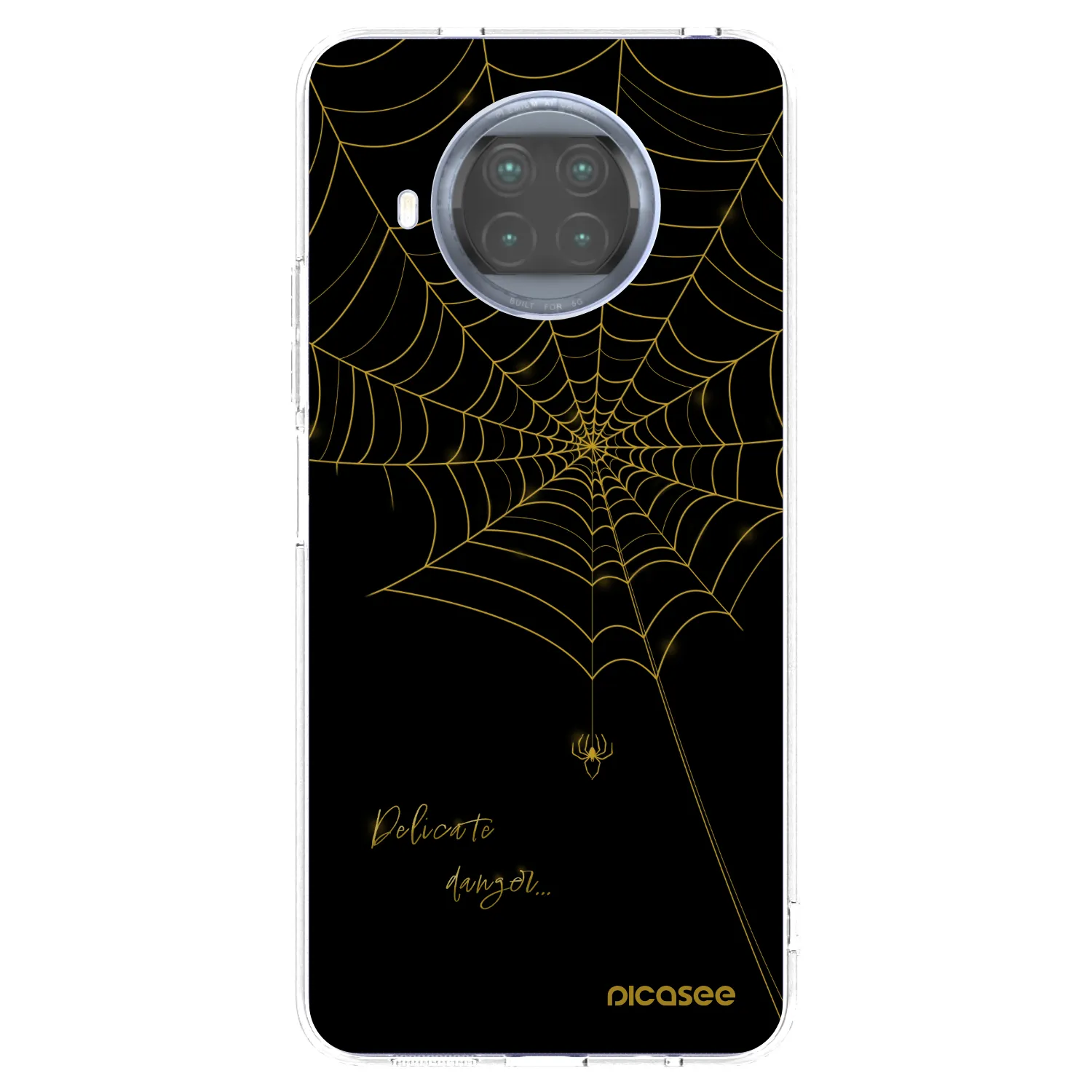 Picasee Xiaomi Mi 10T Lite Hülle - Transparentes Silikon - Delicate danger
