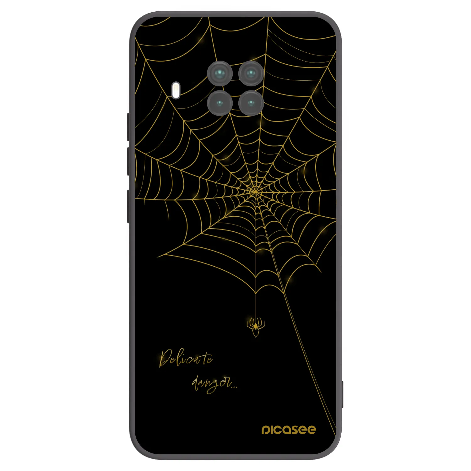 Picasee Xiaomi Mi 10T Lite Hülle - Schwarzes Silikon - Delicate danger