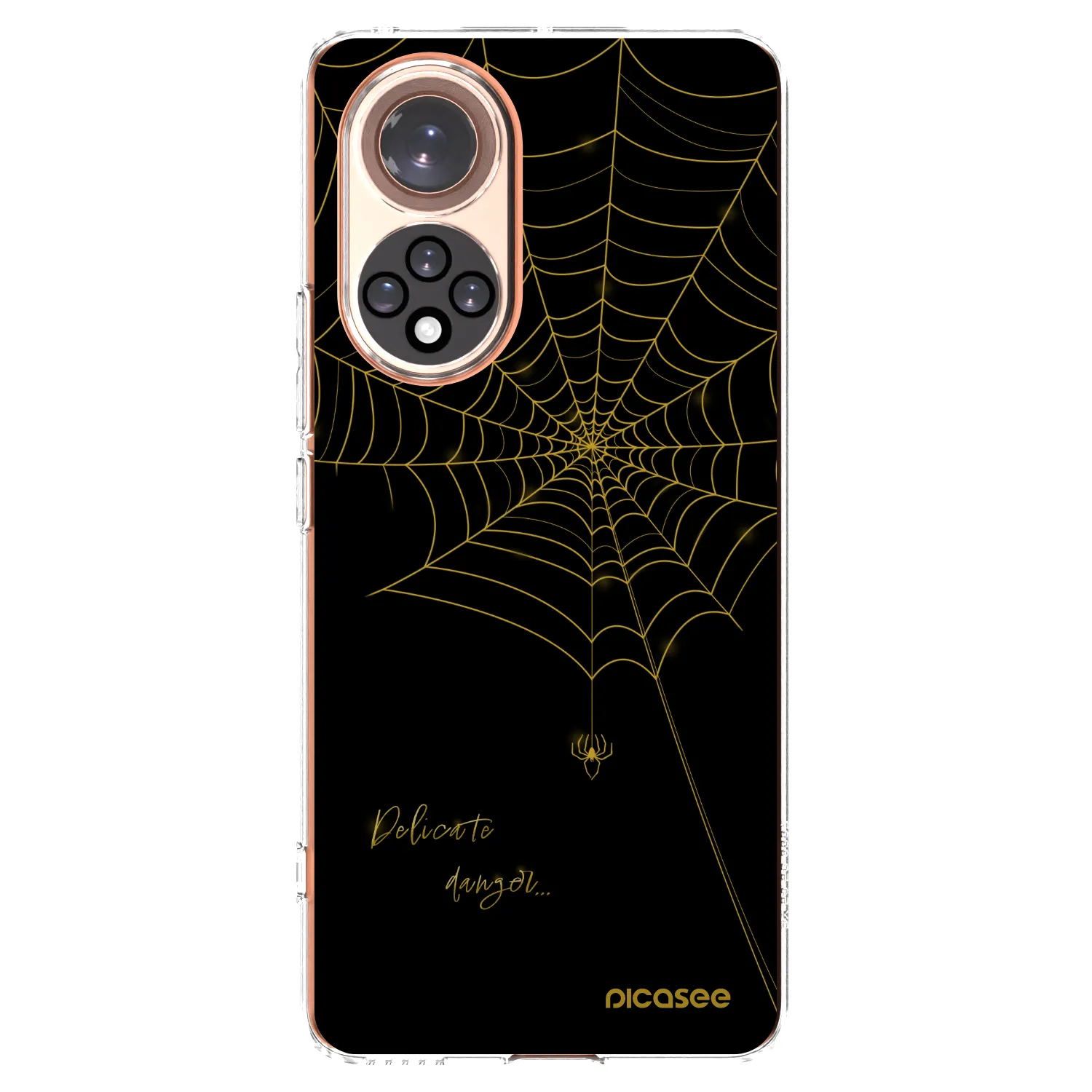 Picasee Honor 50 5G Hülle - Transparentes Silikon - Delicate danger