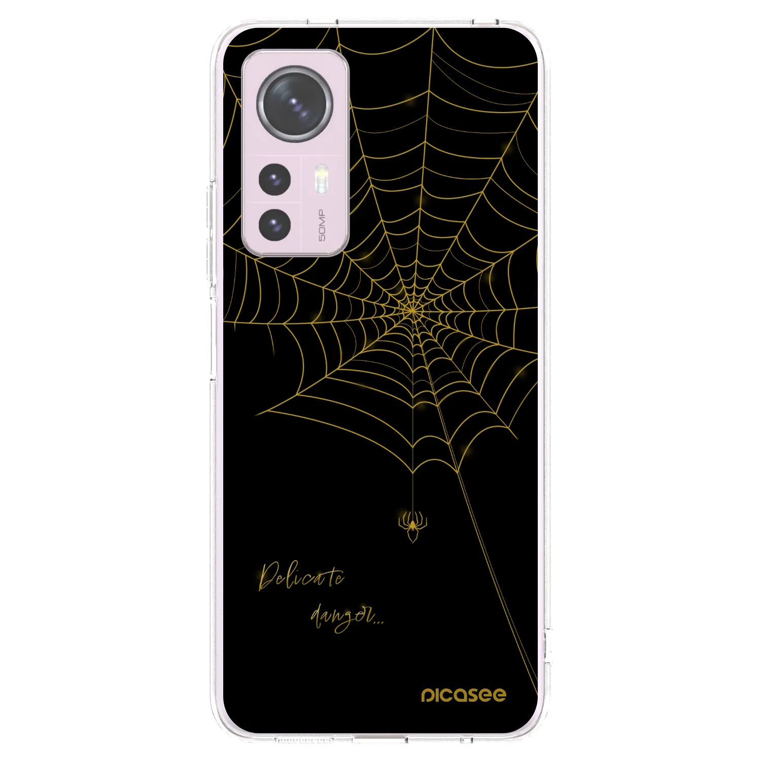 Picasee Xiaomi 12 Hülle - Transparentes Silikon - Delicate danger