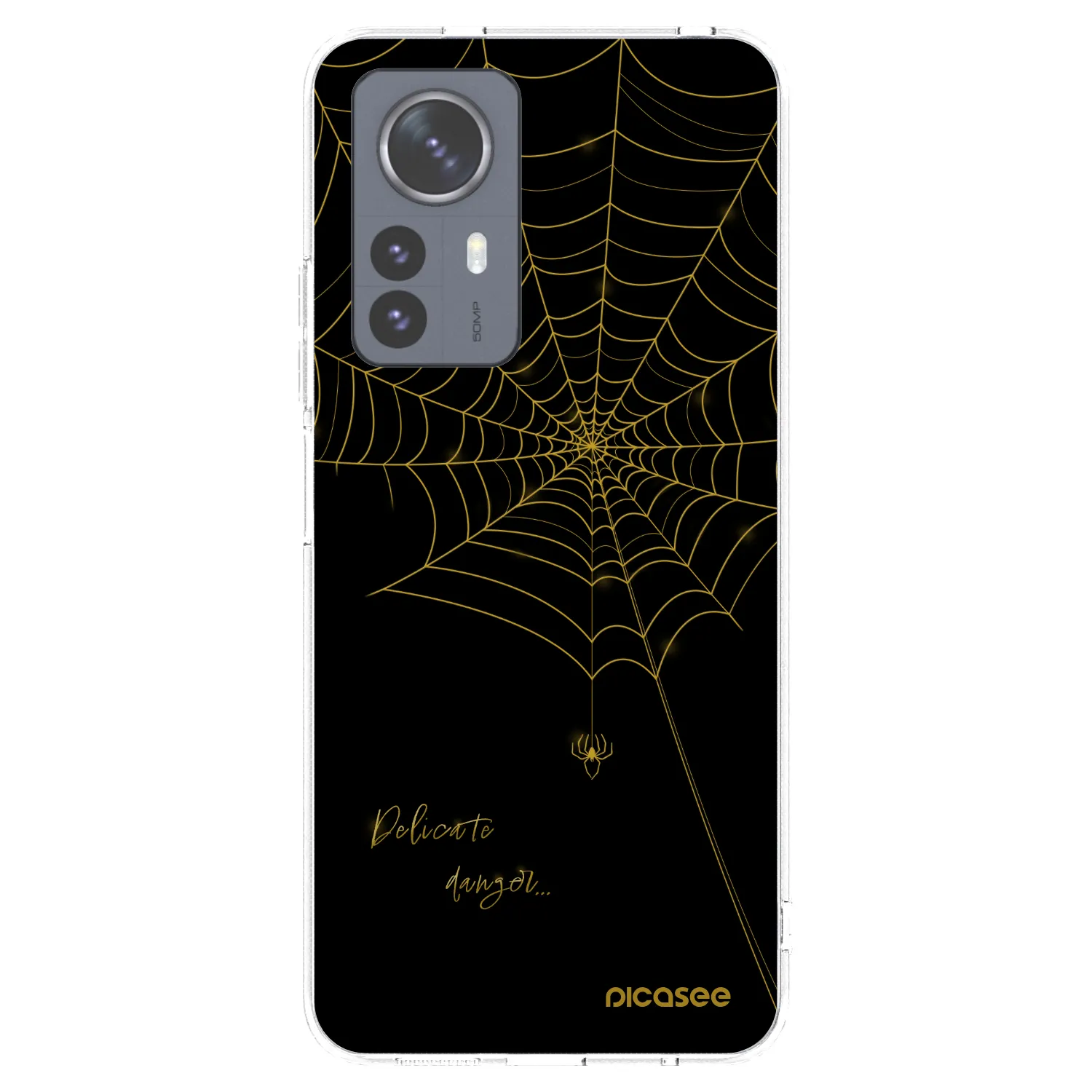 Picasee Xiaomi 12 Pro Hülle - Transparentes Silikon - Delicate danger