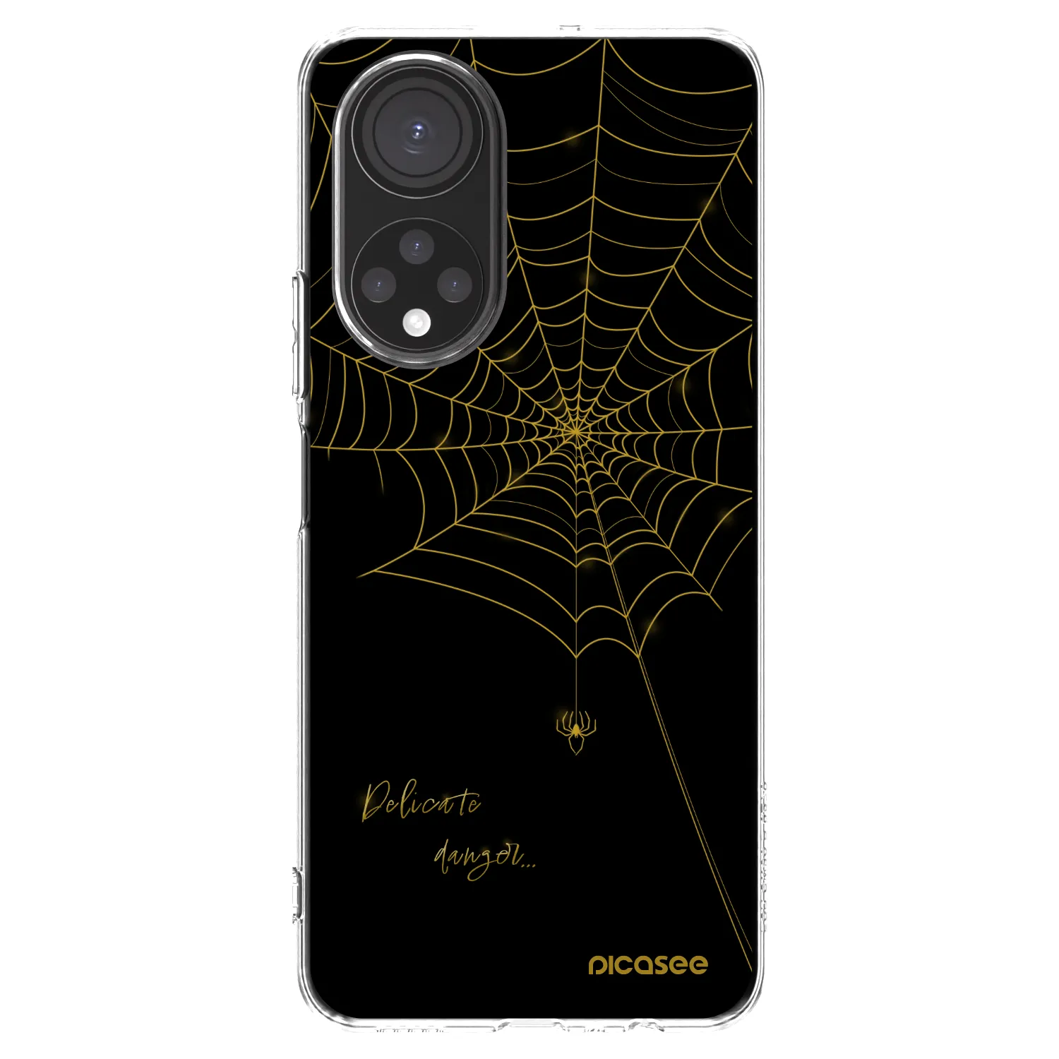 Picasee Honor X7 Hülle - Transparentes Silikon - Delicate danger