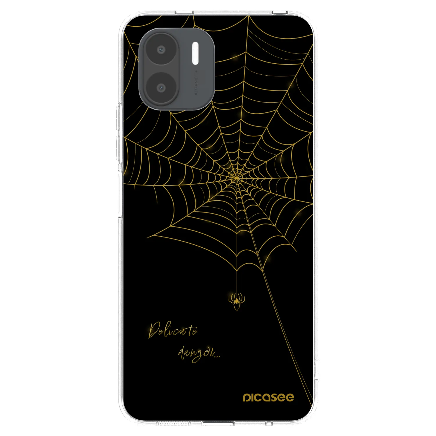 Picasee Xiaomi Redmi A2 Hülle - Transparentes Silikon - Delicate danger