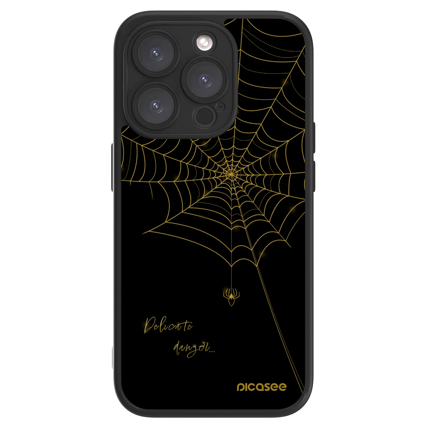 Picasee ULTIMATE CASE MagSafe für Apple iPhone 15 Pro - Delicate danger