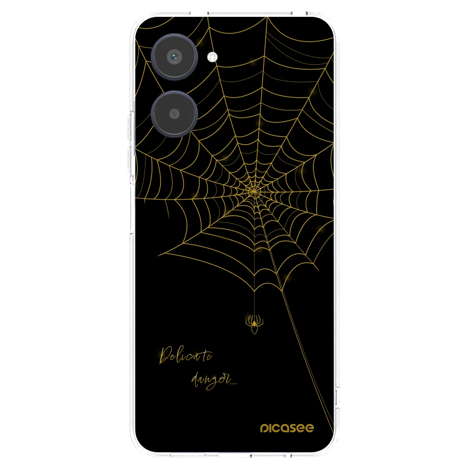 Picasee Realme 10 4G Hülle - Transparentes Silikon - Delicate danger