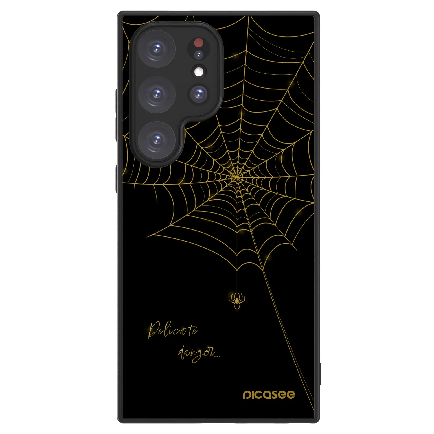 Picasee ULTIMATE CASE PowerShare für Samsung Galaxy S24 Ultra S928B 5G - Delicate danger