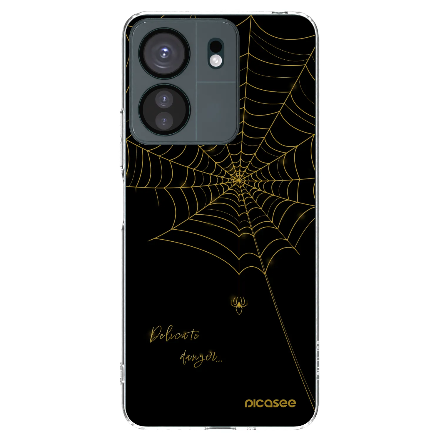 Picasee Xiaomi Redmi 13C 4G Hülle - Transparentes Silikon - Delicate danger