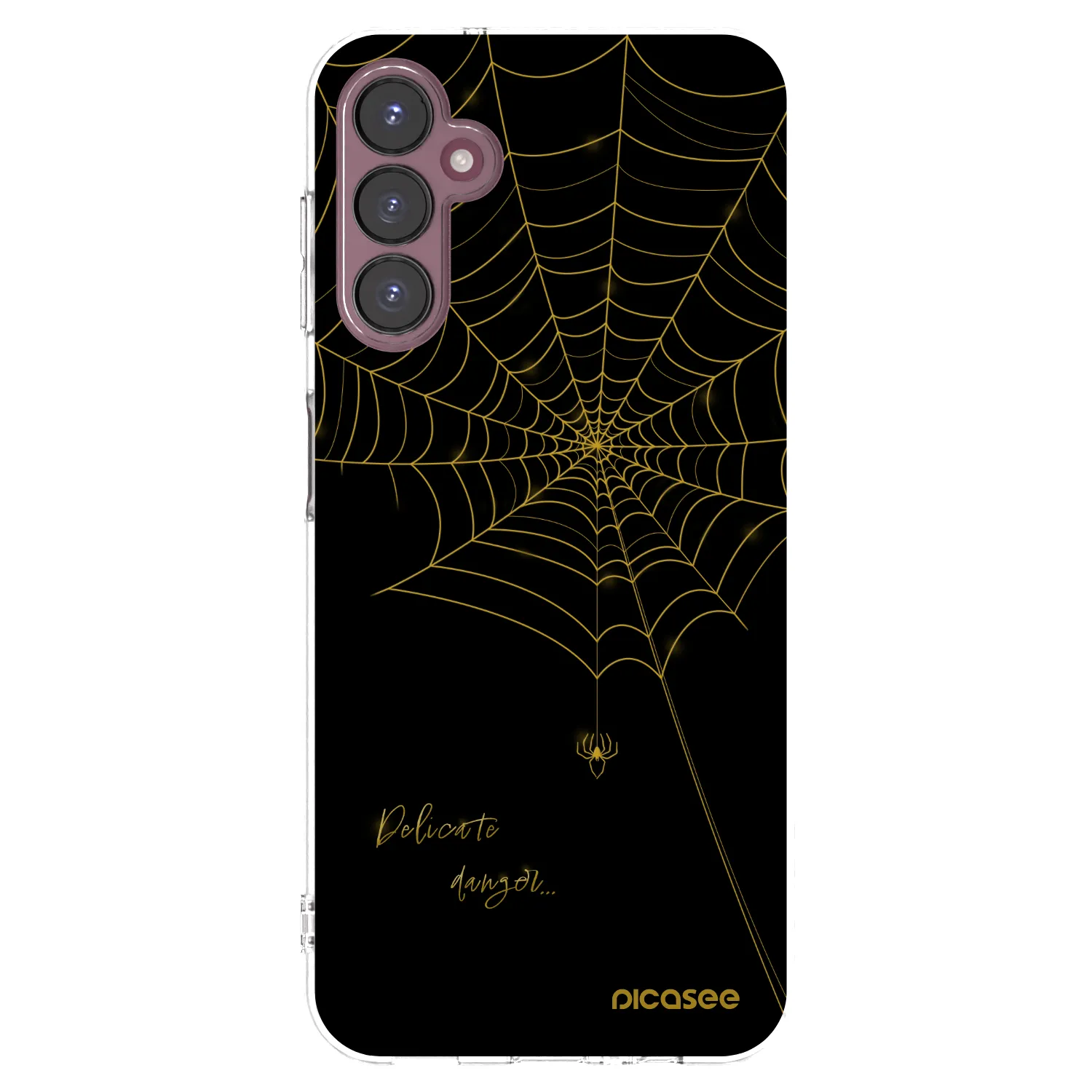 Picasee Samsung Galaxy A05s A057G Hülle - Transparentes Silikon - Delicate danger