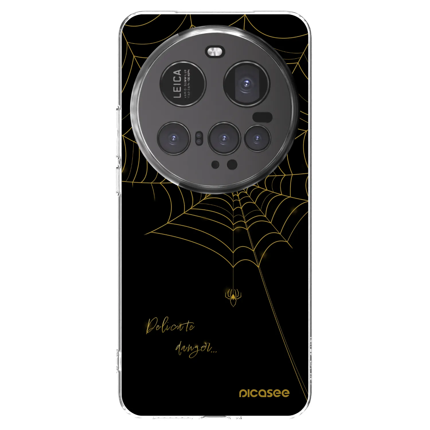 Picasee Xiaomi 15 Ultra Hülle - Transparentes Silikon - Delicate danger