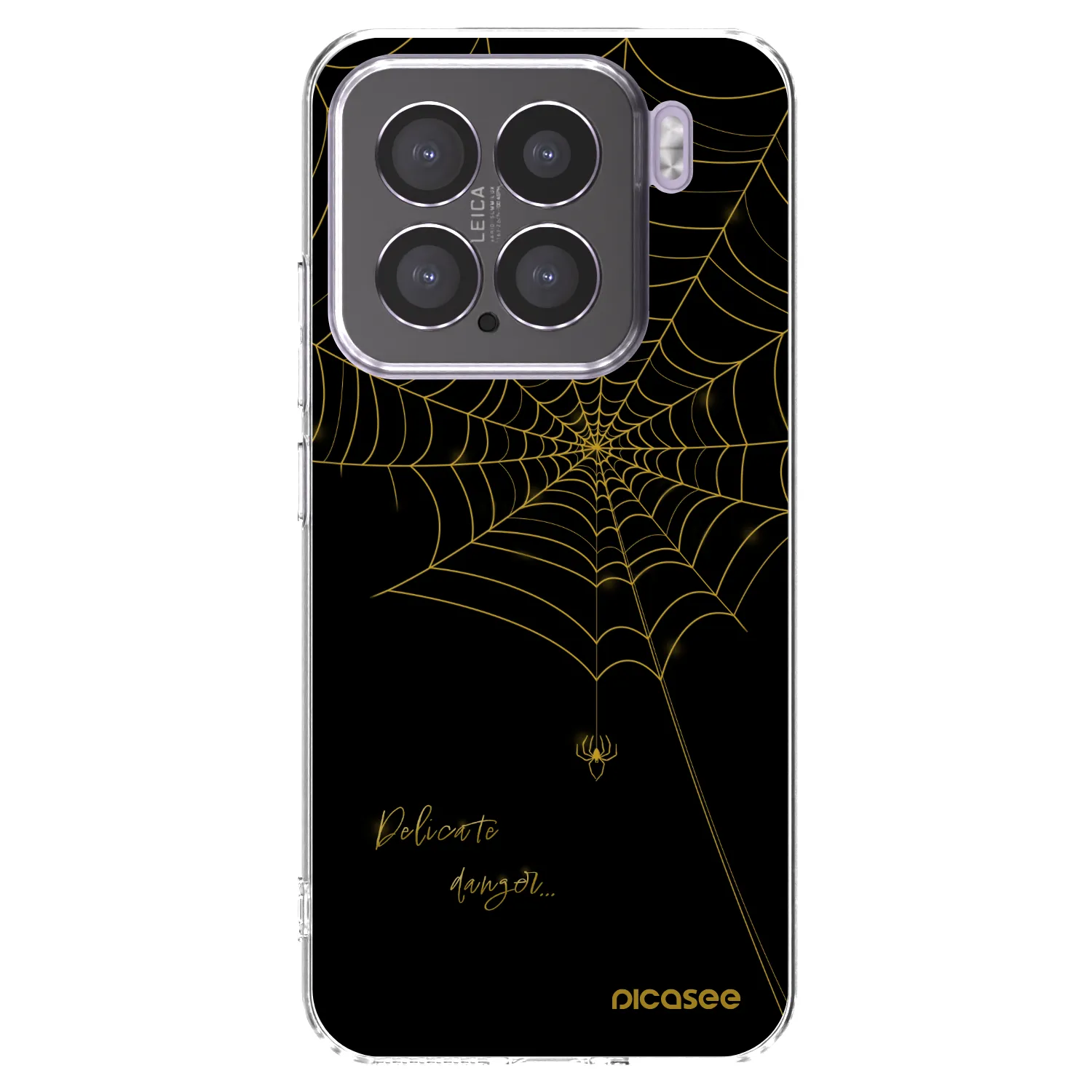 Picasee Xiaomi 15 Hülle - Transparentes Silikon - Delicate danger