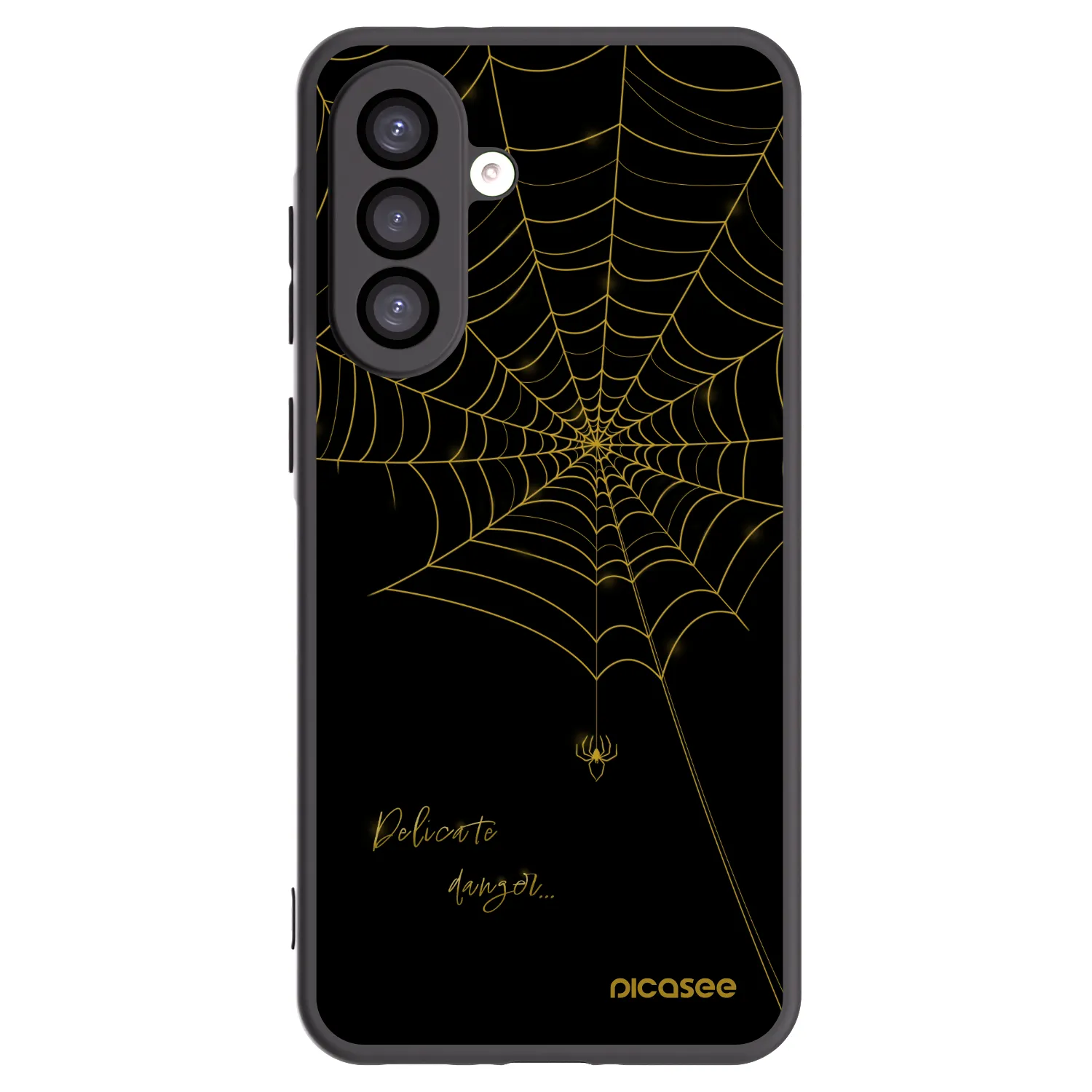 Picasee Samsung Galaxy A26 5G A266B Hülle - Schwarzes Silikon - Delicate danger