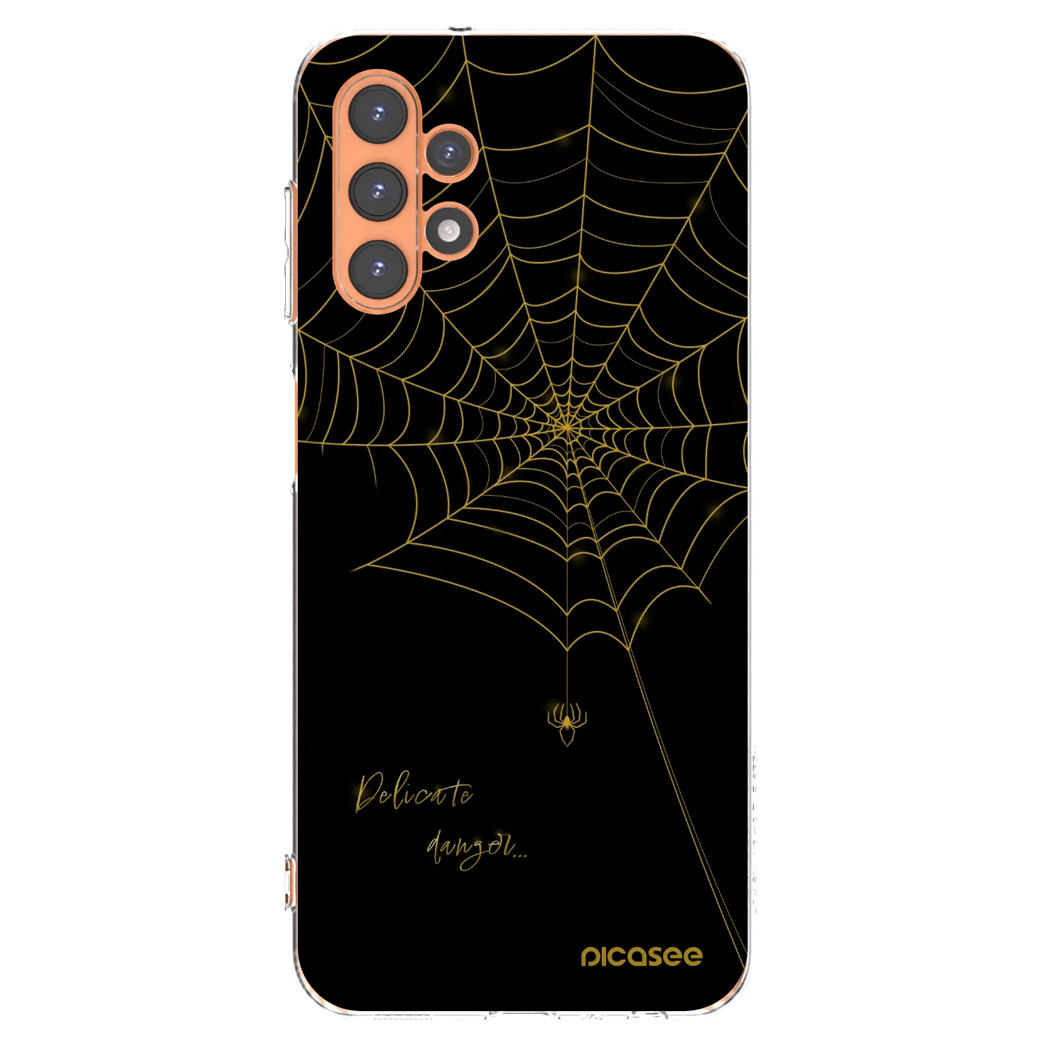 Picasee Samsung Galaxy A13 5G Hülle - Transparentes Silikon - Delicate danger