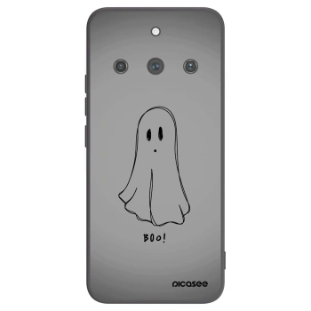 Picasee Realme 11 Pro+ Hülle - Schwarzes Silikon - Ghost