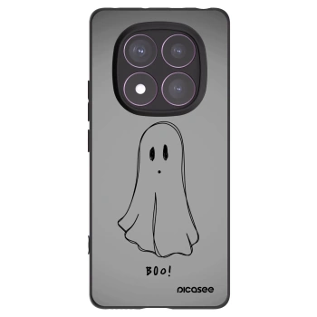 Picasee Xiaomi Redmi Note 14 Pro 4G Hülle - Schwarzes Silikon - Ghost
