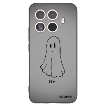 Picasee Xiaomi 15T Pro Hülle - Schwarzes Silikon - Ghost