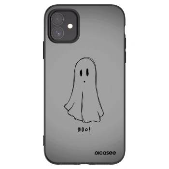 Picasee Apple iPhone 11 Hülle - Schwarzes Silikon - Ghost