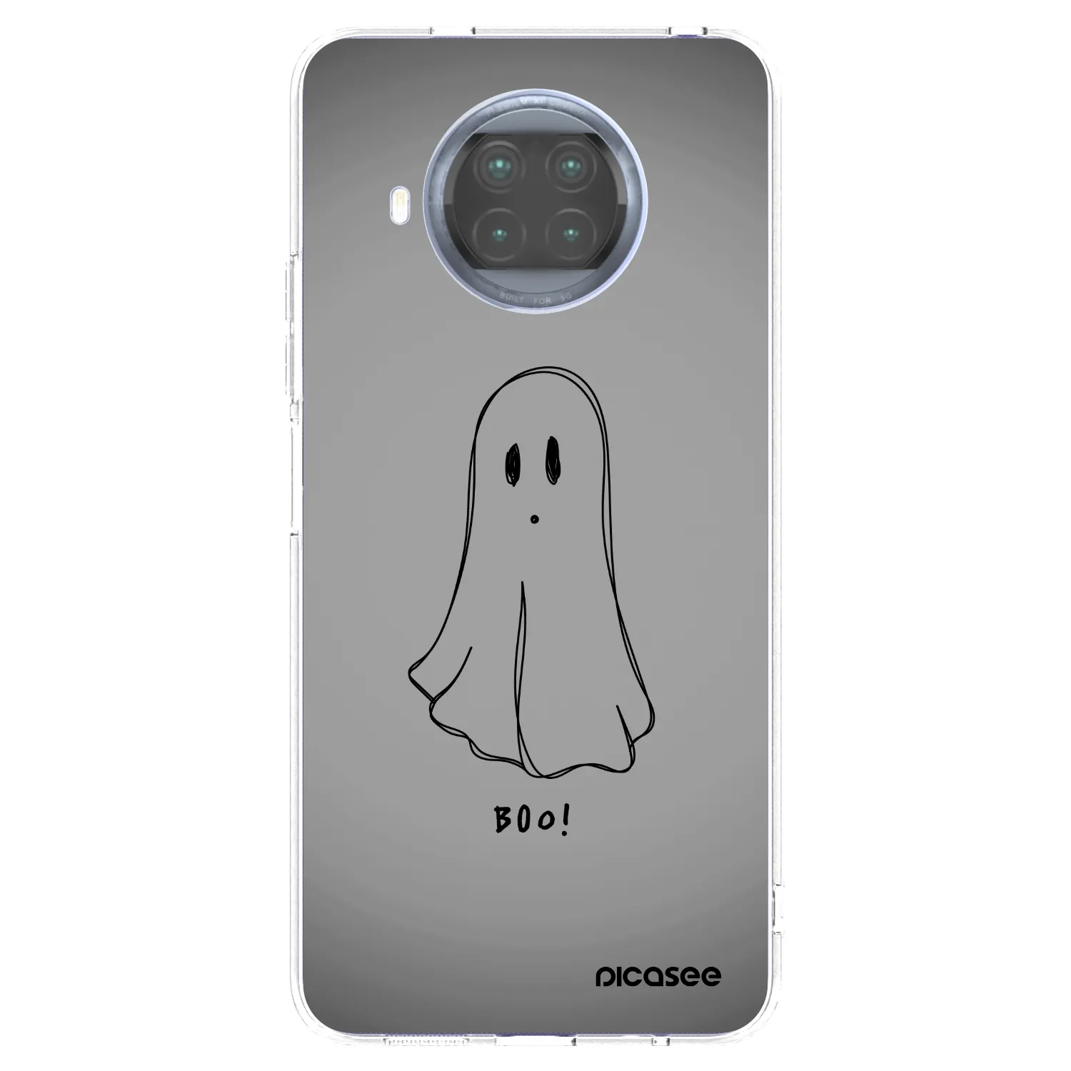 Picasee Xiaomi Mi 10T Lite Hülle - Transparentes Silikon - Ghost