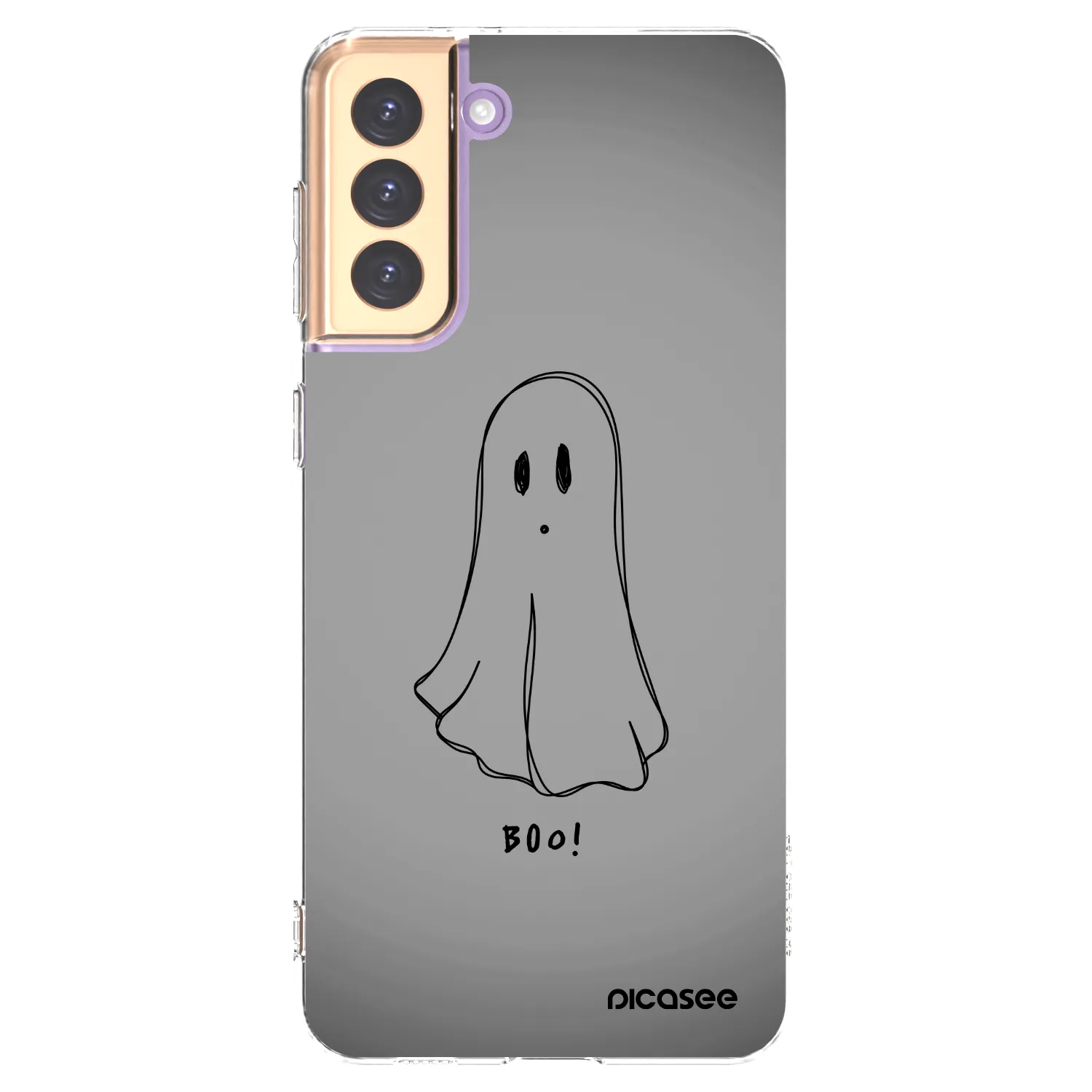 Picasee Samsung Galaxy S21+ 5G G996F Hülle - Transparentes Silikon - Ghost