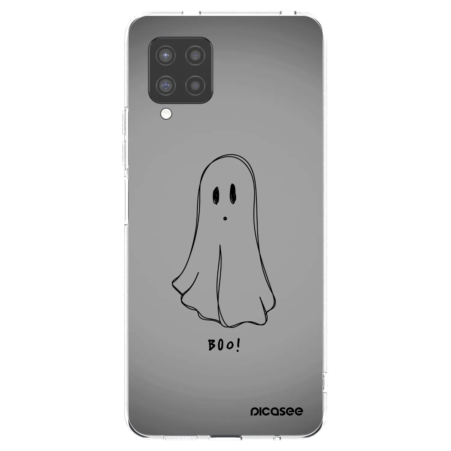 Picasee Samsung Galaxy A42 A426B Hülle - Transparentes Silikon - Ghost